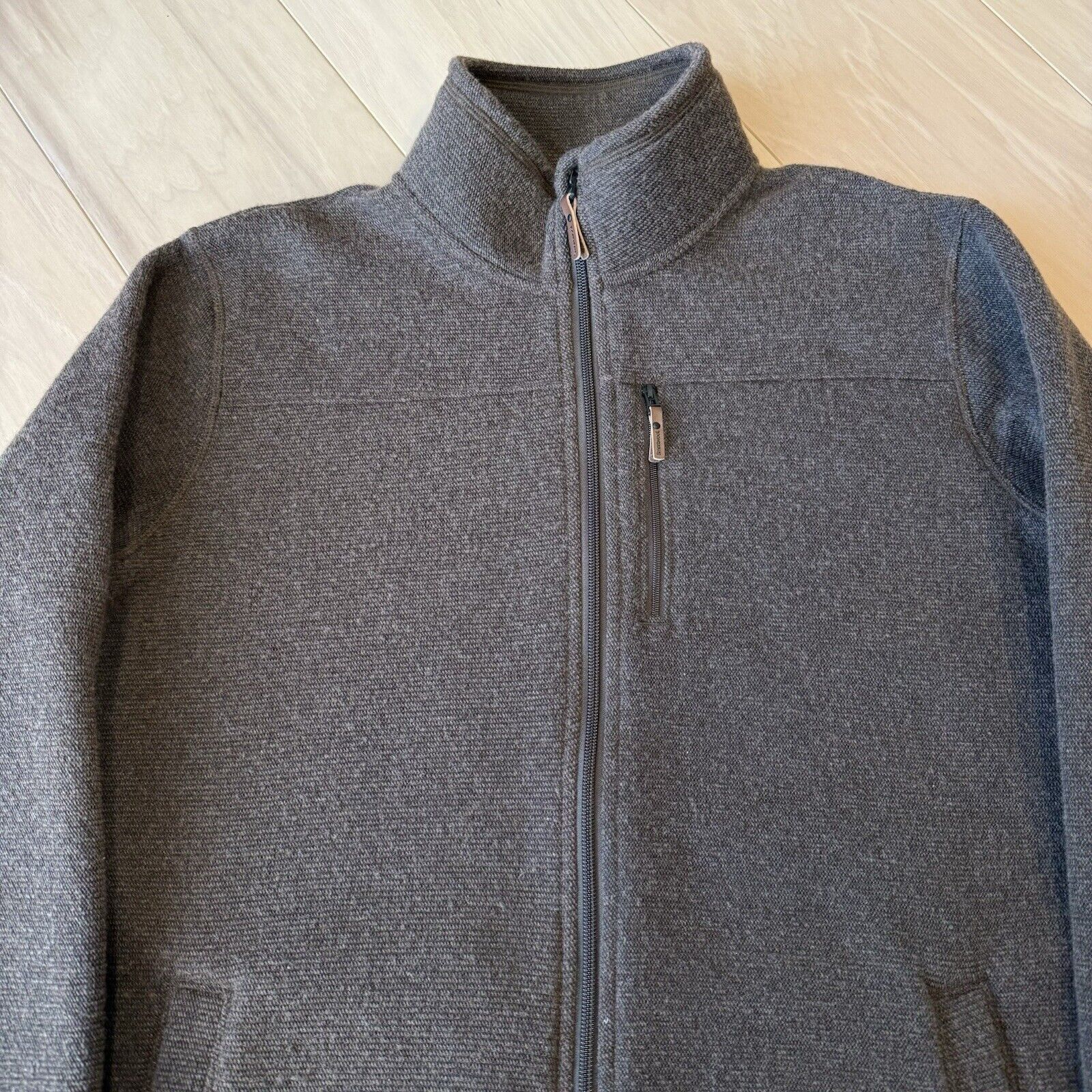 Smartwool Smartwool Hudson Trail Fleece Jacket Large Brown Full Zip Size US L / EU 52-54 / 3 - 3 Thumbnail