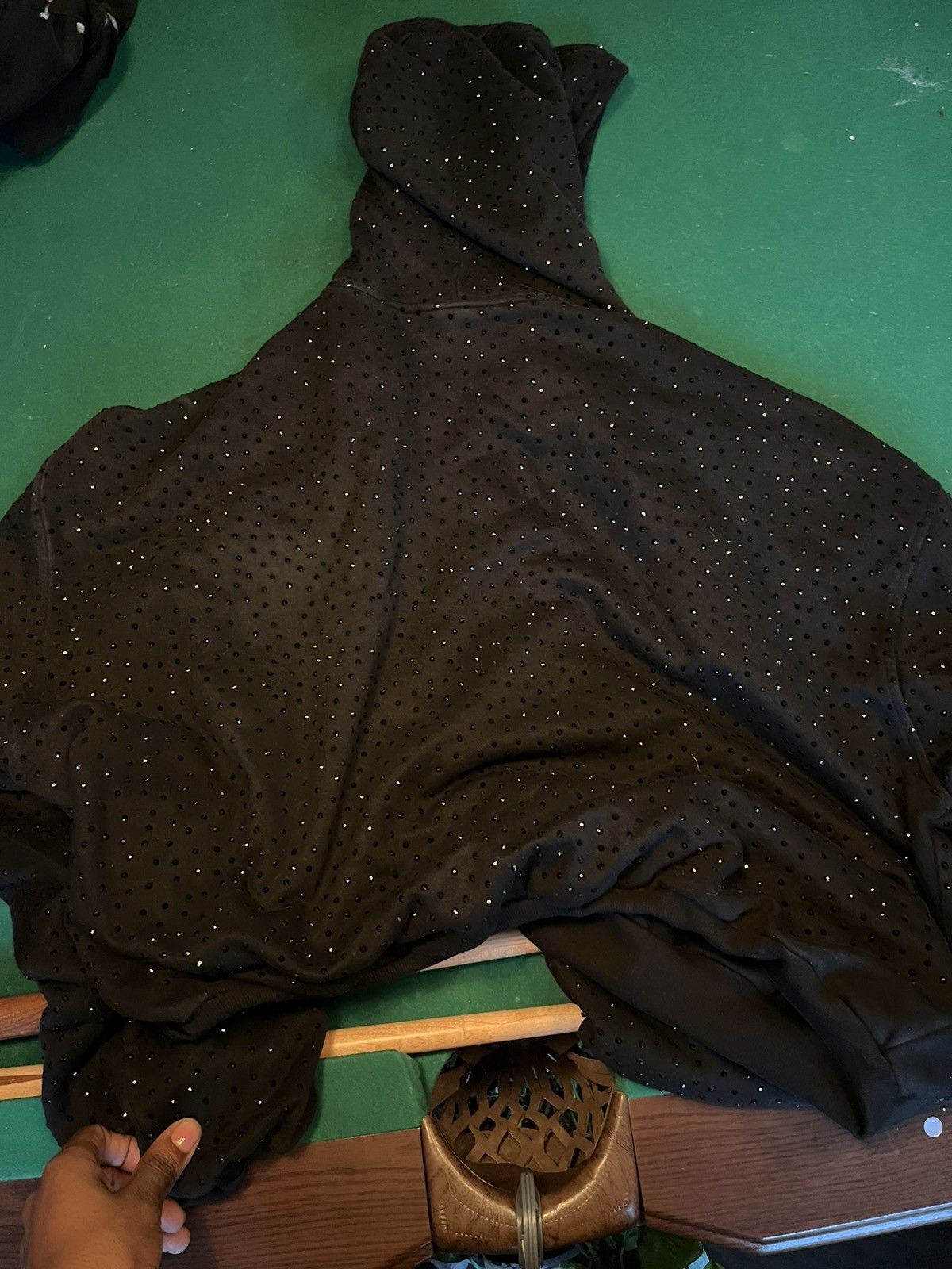 Other Dominion heavyweight rhinestone hoodie Size US S / EU 44-46 / 1 - 4 Thumbnail