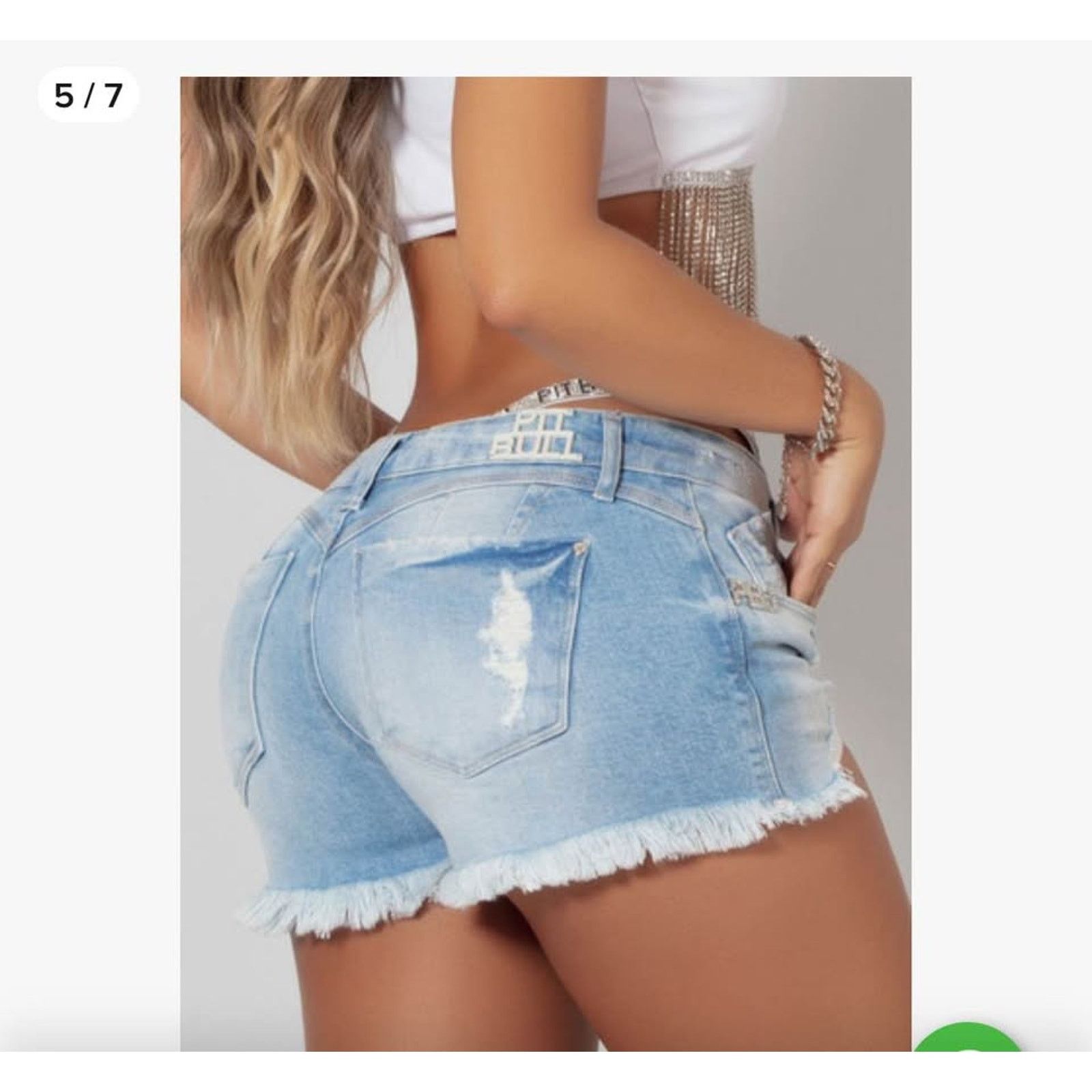 Other Pit Bull denim shorts size S Size 26" / US 2 / IT 38 - 3 Thumbnail