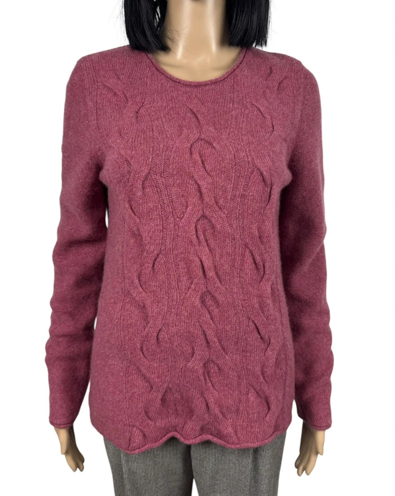 Other Peter Hahn Pure Cashmere Pullover Cable Knit size S-M Size S / US 4 / IT 40 - 2 Thumbnail