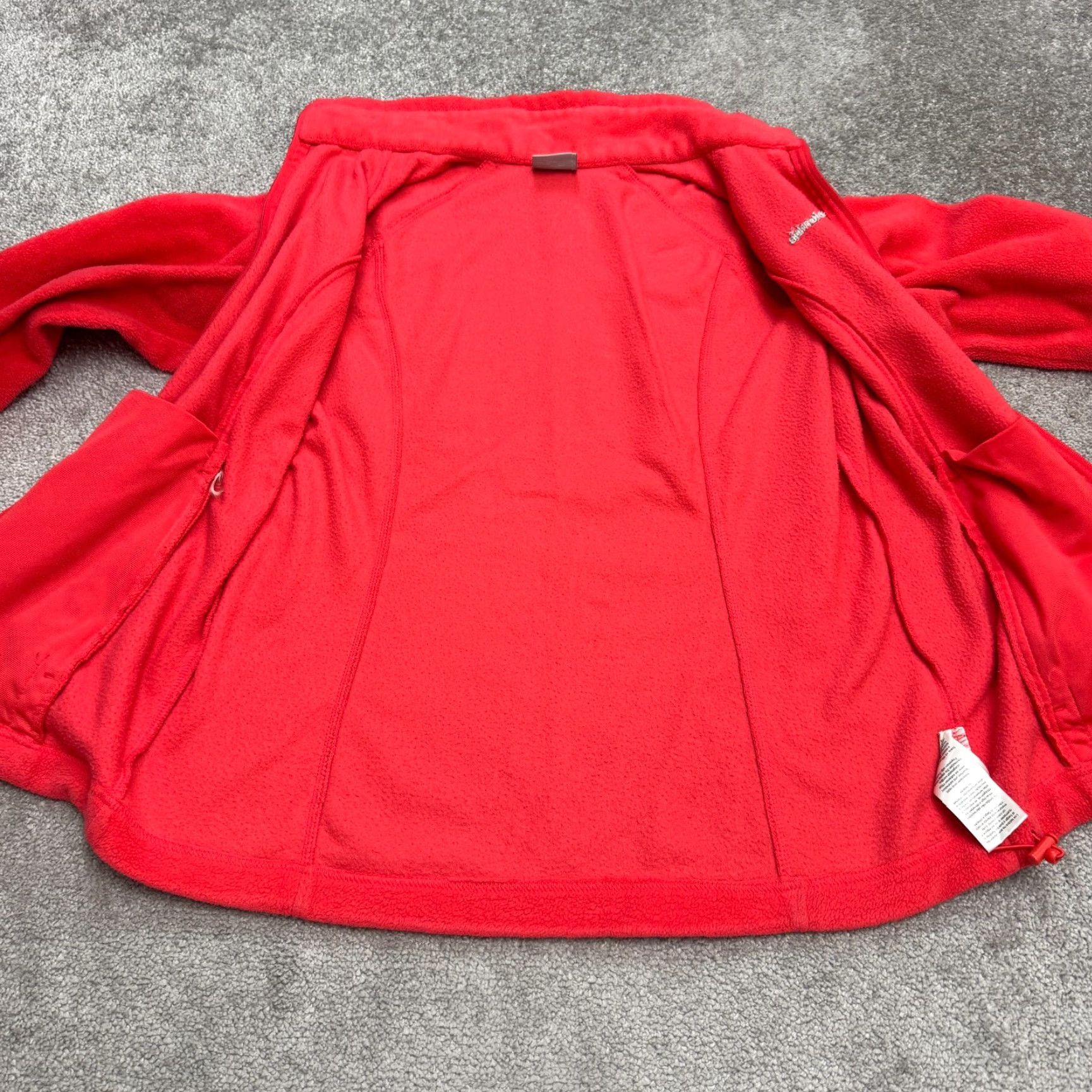 Vintage Columbia Jacket Womens Large Red Full Zip Pockets Benton Springs Outdoor Casual Size L / US 10 / IT 46 - 3 Thumbnail