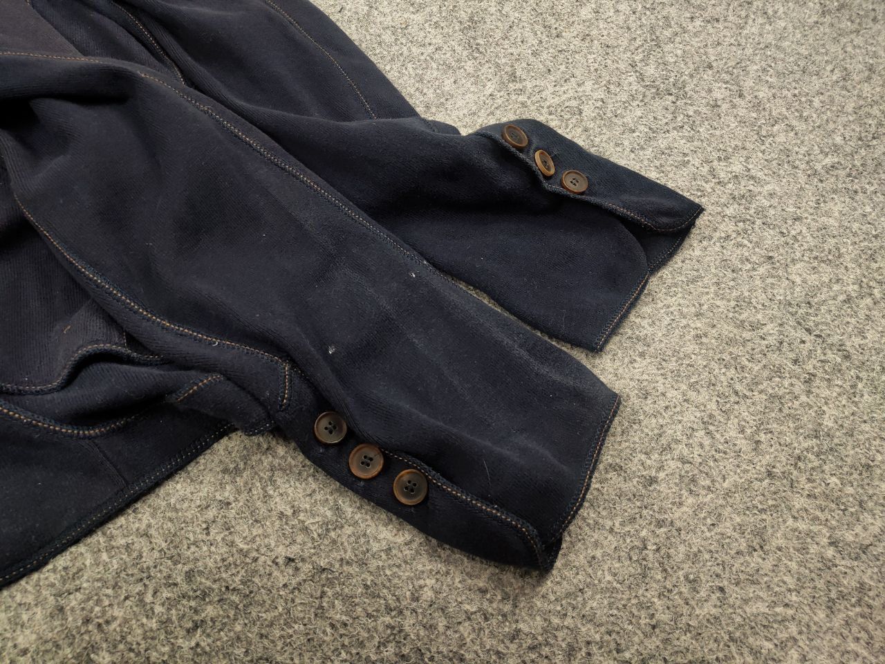 Brunello Cucinelli Brunello Cucinelli premium design classic Cotton Navy Blazer Size XL / US 12-14 / IT 48-50 - 15 Thumbnail
