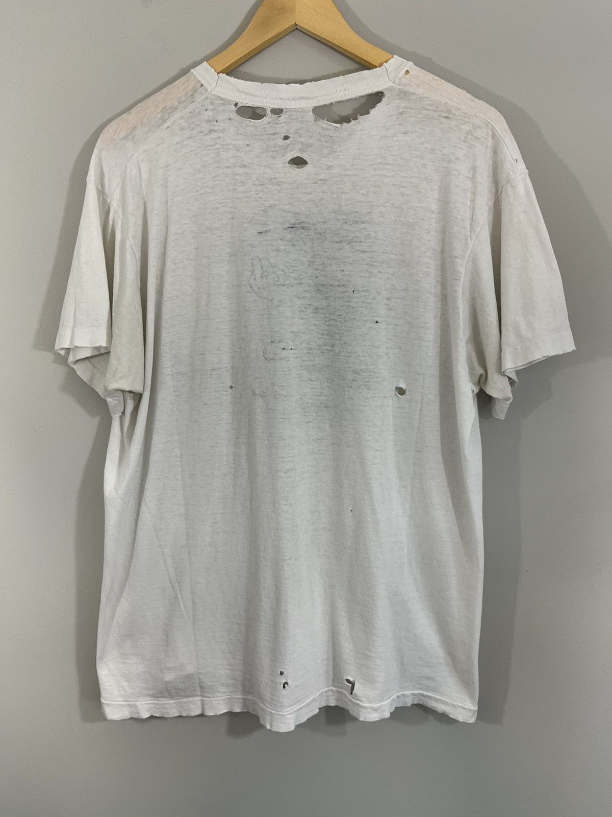 Vintage Single Stitch FUCK YOU Mickey Mouse Disney Thrashed Tee Size US L / EU 52-54 / 3 - 13 Thumbnail