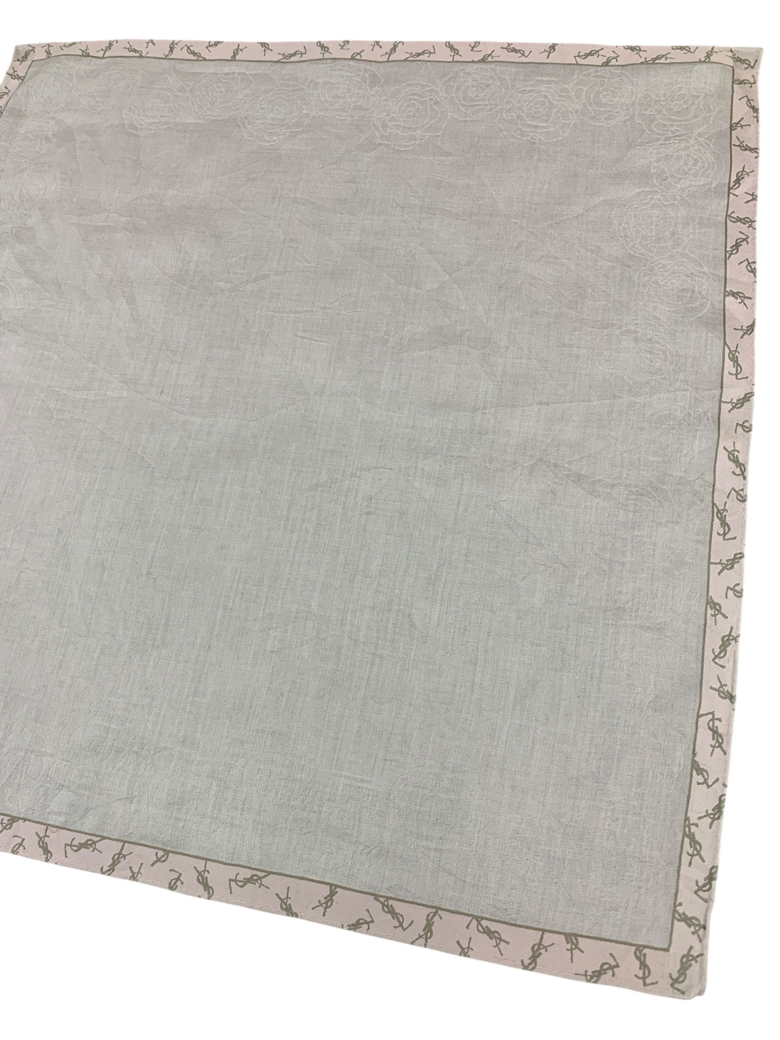 Vintage × Yves Saint Laurent Vintage Yves Saint Laurent Neckerchief/Handkerchief - HKA915 Size ONE SIZE - 3 Thumbnail