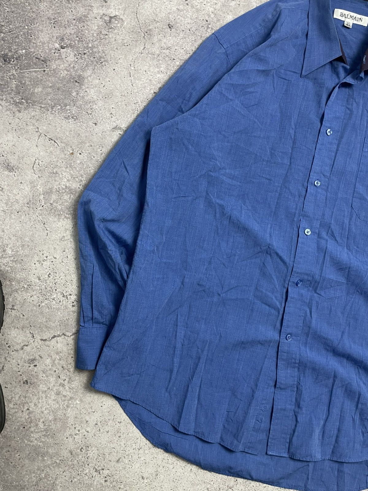 Balmain Vintage Balmain Shirt Size US XL / EU 56 / 4 - 3 Thumbnail