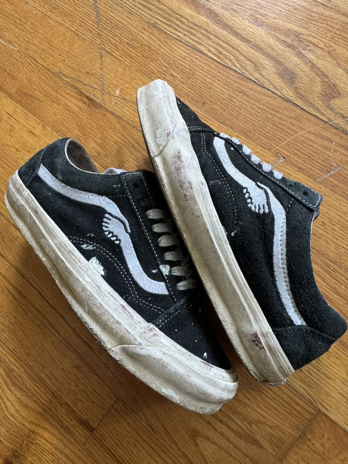 Vans Distressed and Thrashed Notre Vans Old Skool OG 36 LX 4G Size US 8.5 / EU 41-42 - 2 Thumbnail