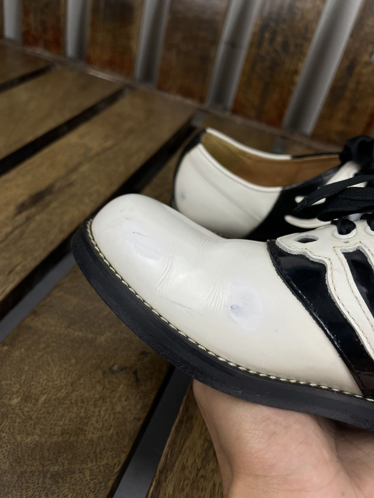 Undercover Undercover AW13 “ANATOMICOUTURE” Skeleton Lace-Up Shoes Size US 6 / EU 39 - 6 Thumbnail