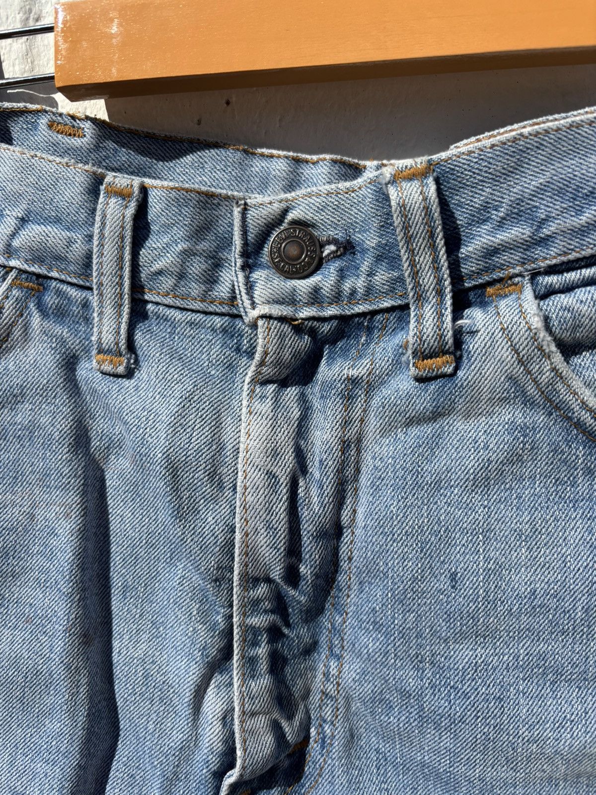 Levi's Vintage Levi’s Orange Tab Cutoff Denim Shorts Size US 32 / EU 48 - 2 Thumbnail