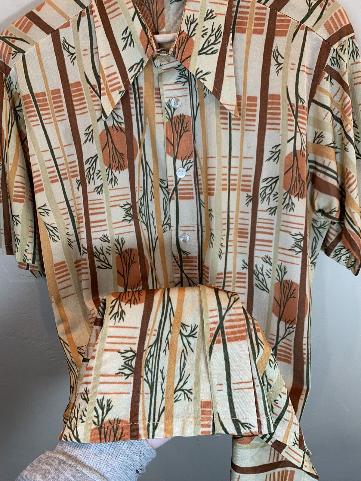 Vintage *RARE* Vintage 1960’s Mister Man California Art Button Shirt Size US L / EU 52-54 / 3 - 4 Thumbnail