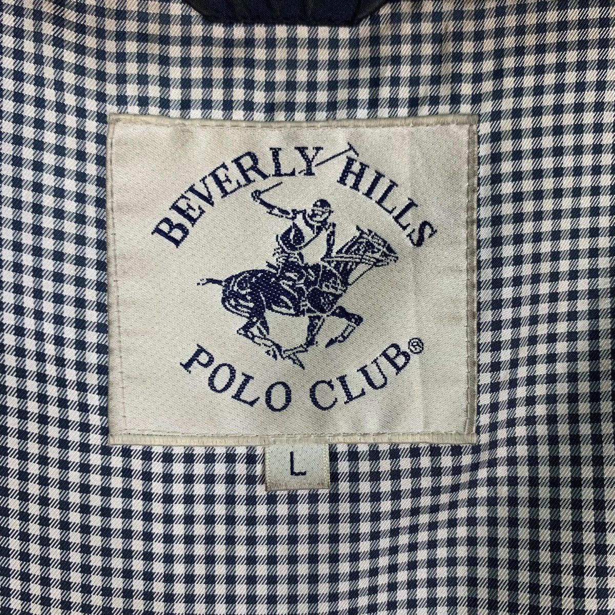 Japanese Brand POLO CLUB Blue Casual Bomber Jacket #1027-C46 Size US L / EU 52-54 / 3 - 16 Thumbnail