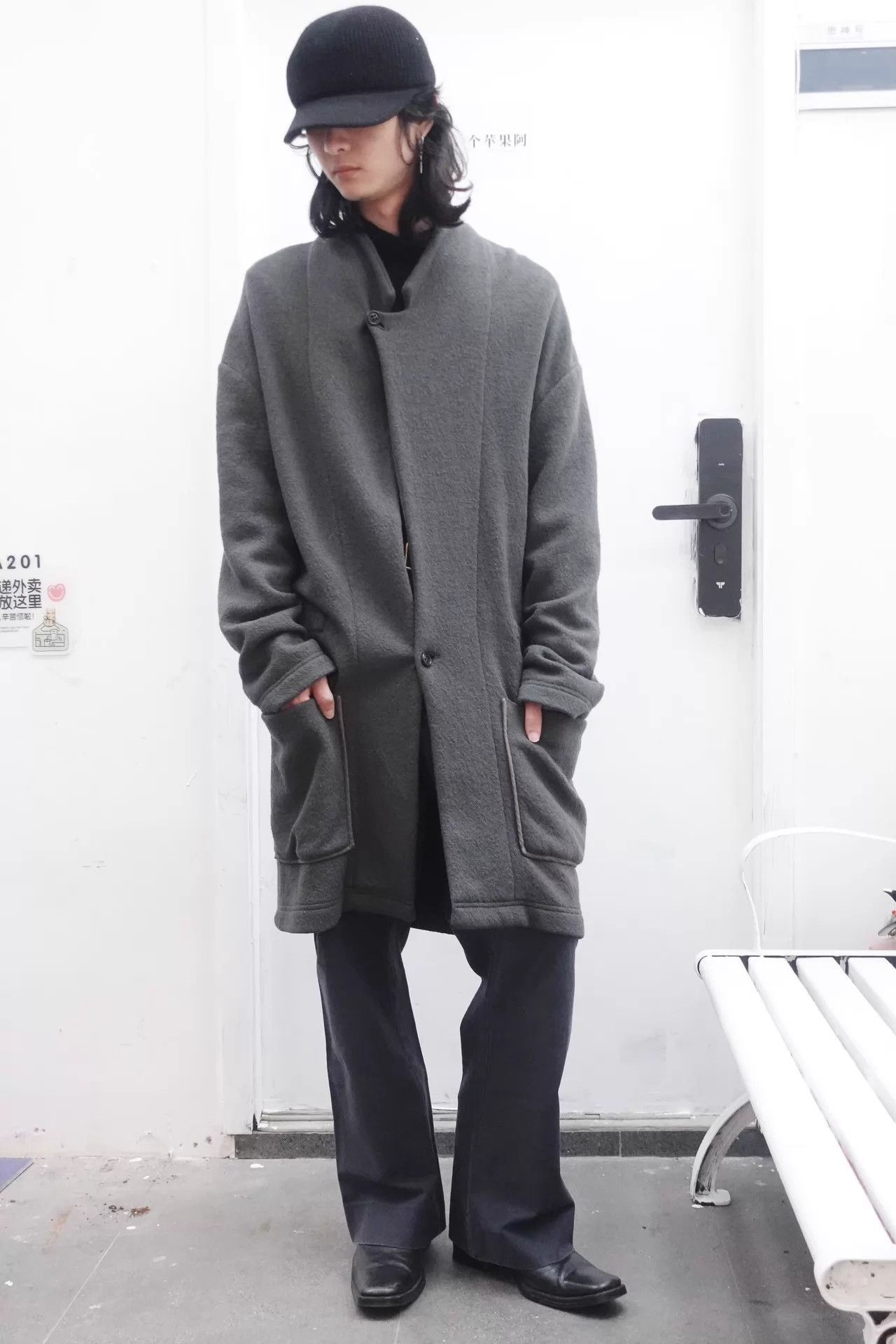 Damir Doma Gray Oversized Long Coat - XS Size US XS / EU 42 / 0 - 2 Thumbnail