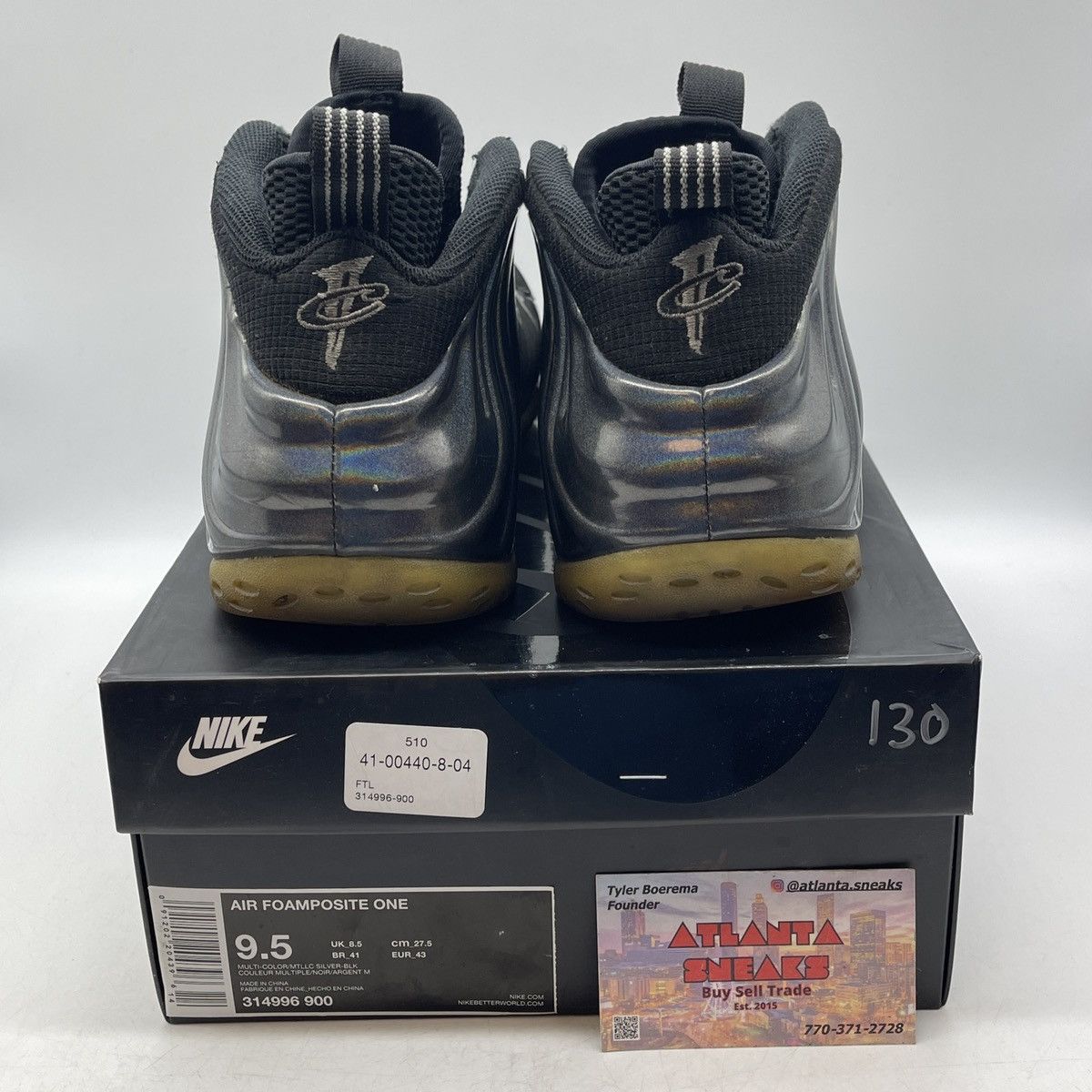 Nike Air foamposite hologram Size US 9.5 / EU 42-43 - 3 Thumbnail