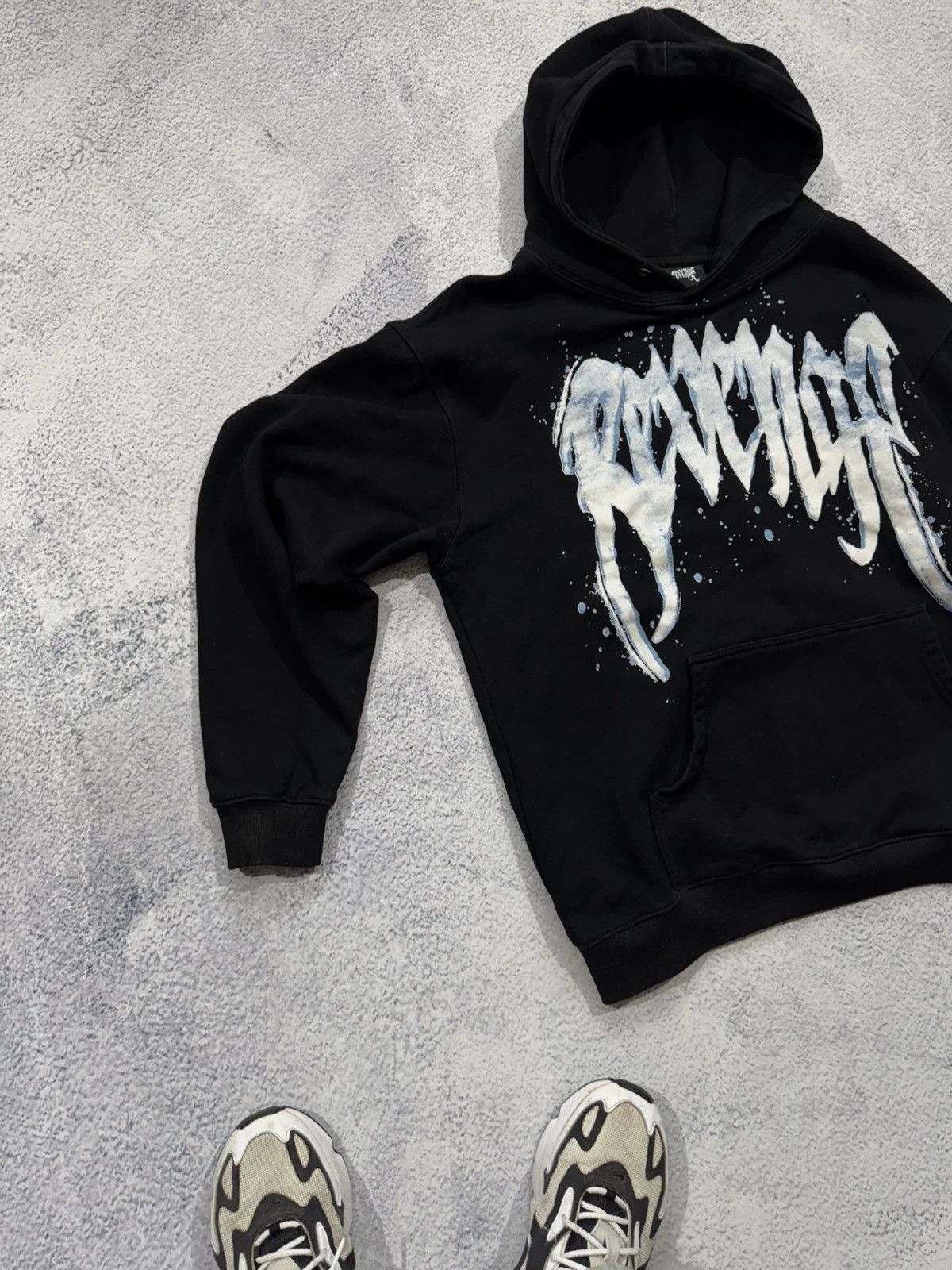 Revenge × Vintage Vintage Revenge Hoodie skull men’s M oversized big logo Size US M / EU 48-50 / 2 - 6 Thumbnail