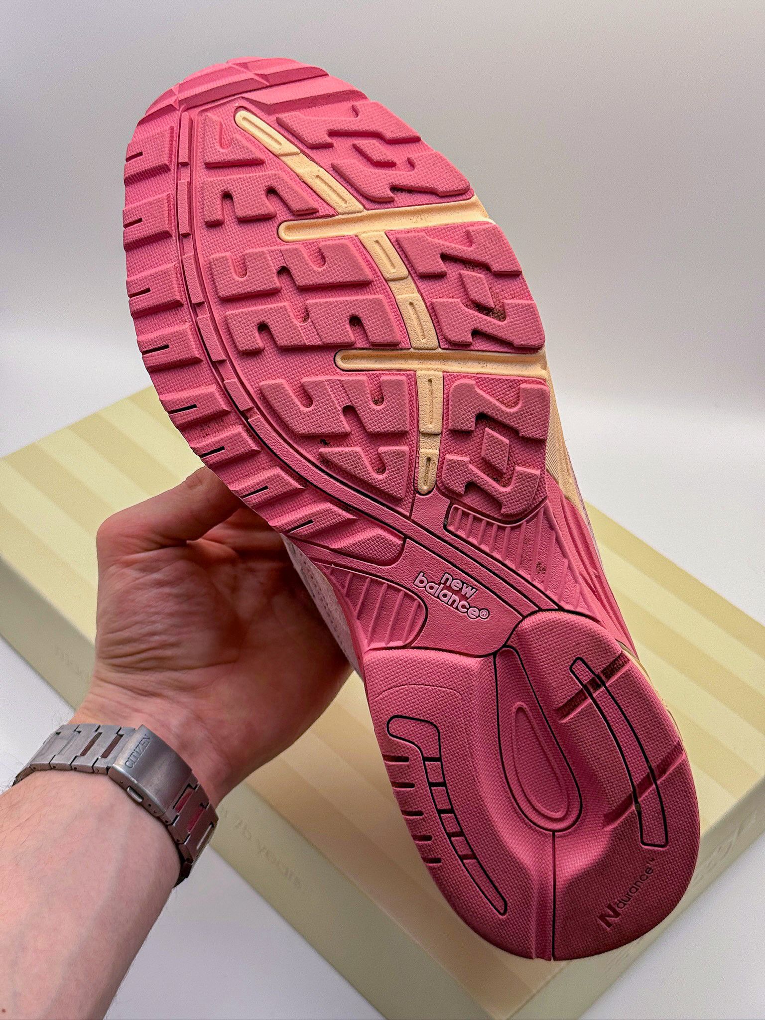 Joe Freshgoods × New Balance New Balance 993 x Joe Freshgoods Performance Art Powder Pink Size US 10 / EU 43 - 10 Thumbnail