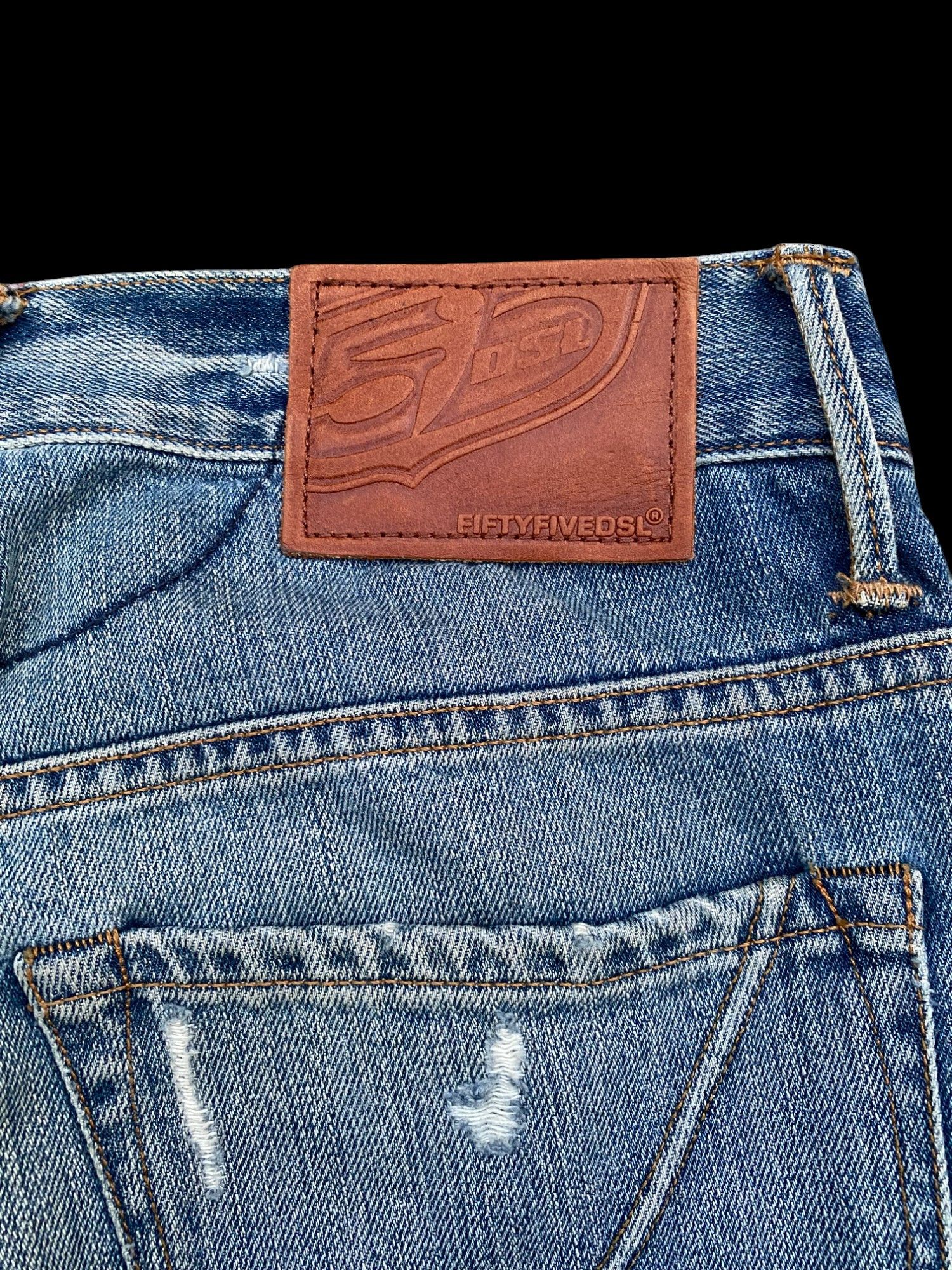 20471120 × 55DSL 55 DSL Mod Pearn Slimfit distressed denim undercover style Size US 30 / EU 46 - 13 Thumbnail