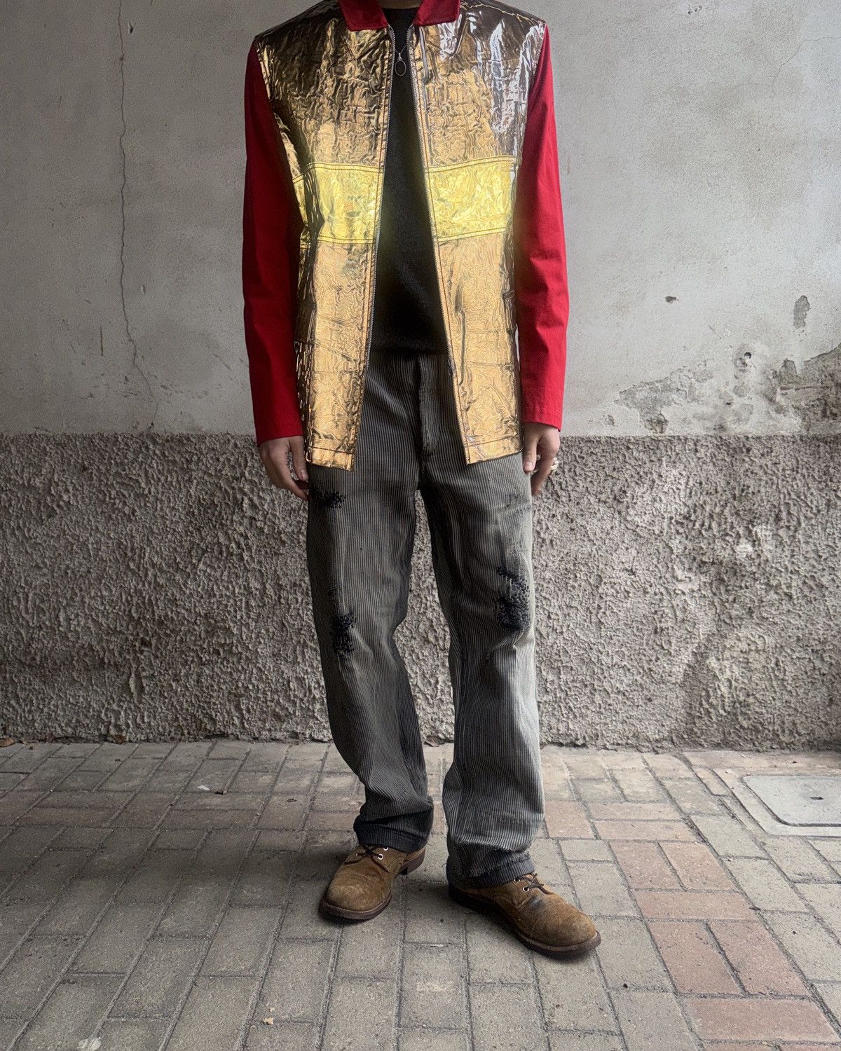 Comme des Garcons Homme Plus Comme des Garçons Homme Plus SS 1996 Vinyl PVC 3M Jacket Size US M / EU 48-50 / 2 - 4 Thumbnail