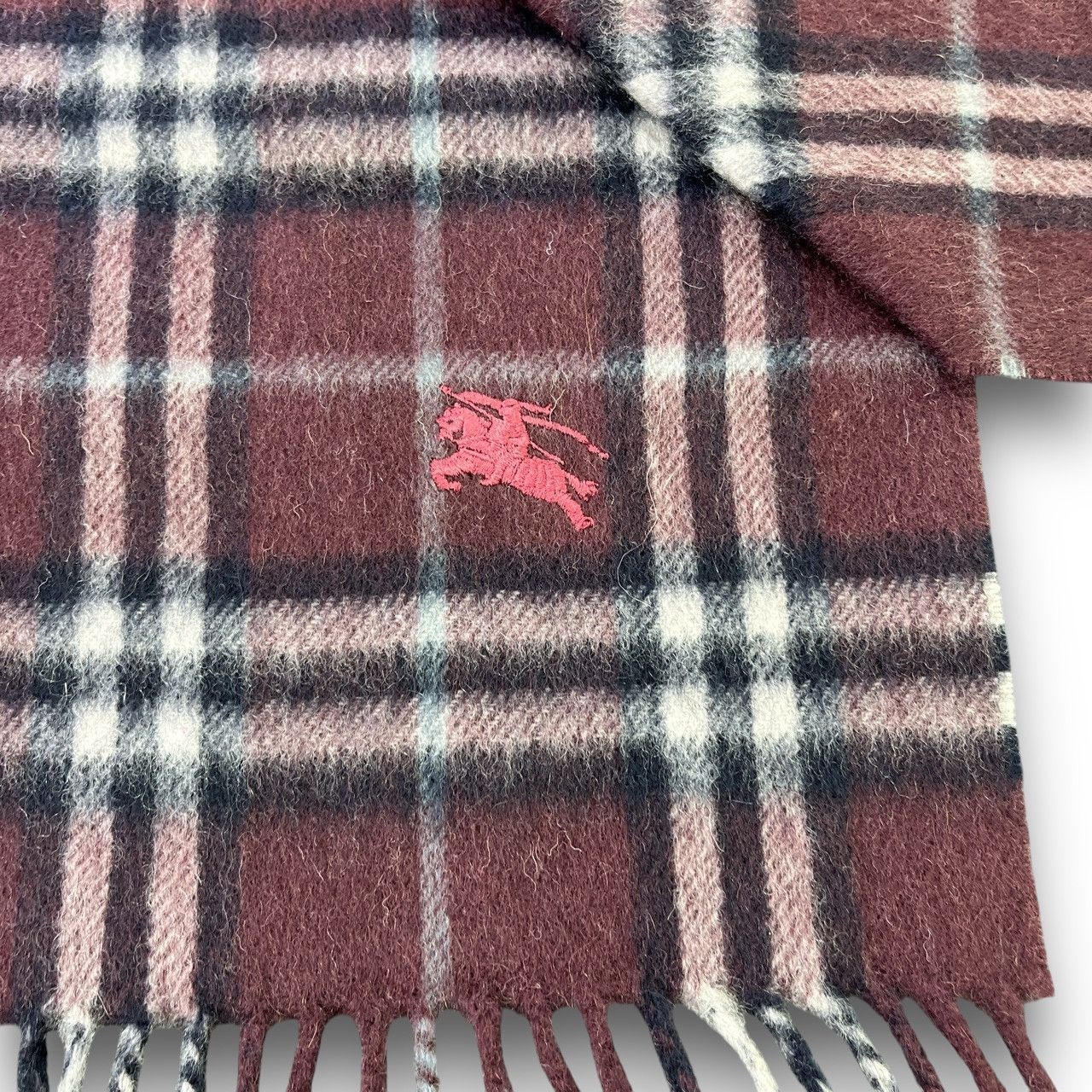 Vintage Burberry Scarf / Muffler / Neckwear T709