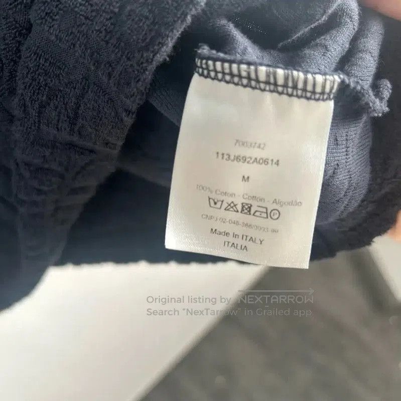 Dior Dior Black Linen Blend T-Shirt for Men . Size US M / EU 48-50 / 2 - 4 Thumbnail