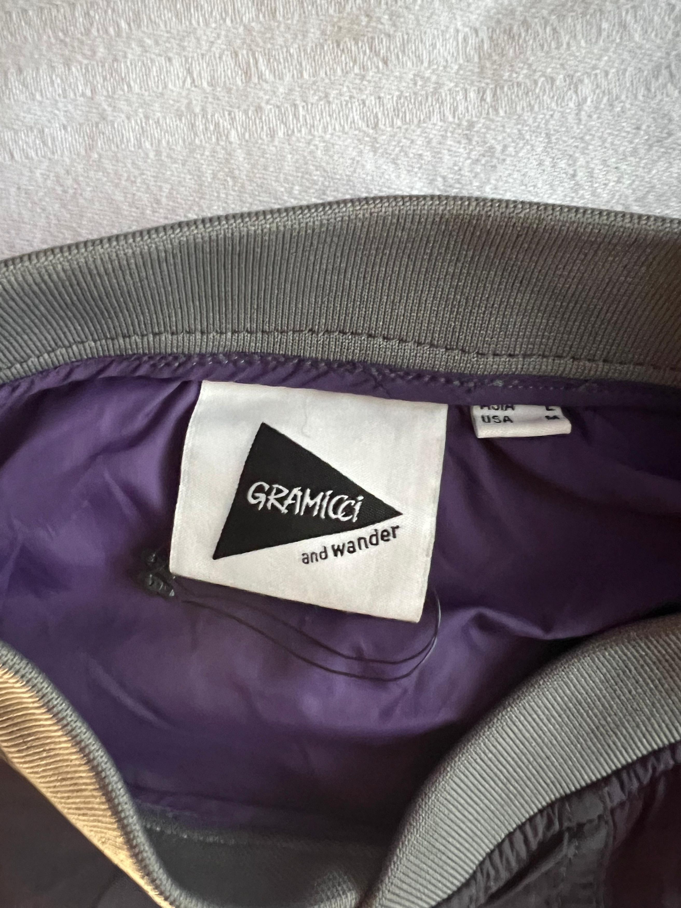 And Wander × Gramicci Patchwork Wind Tee Purple Size US M / EU 48-50 / 2 - 2 Thumbnail