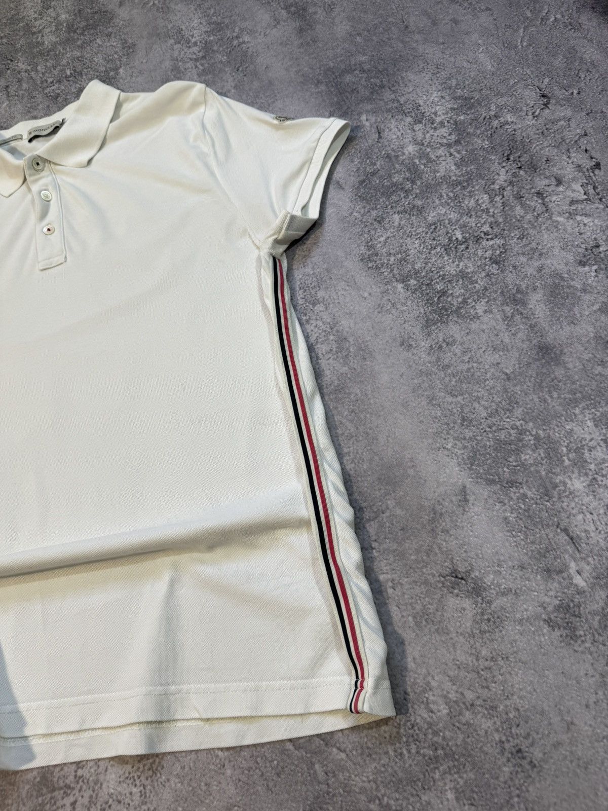 Moncler × Vintage Vintage Moncler Polo Shirt Size US XL / EU 56 / 4 - 5 Thumbnail
