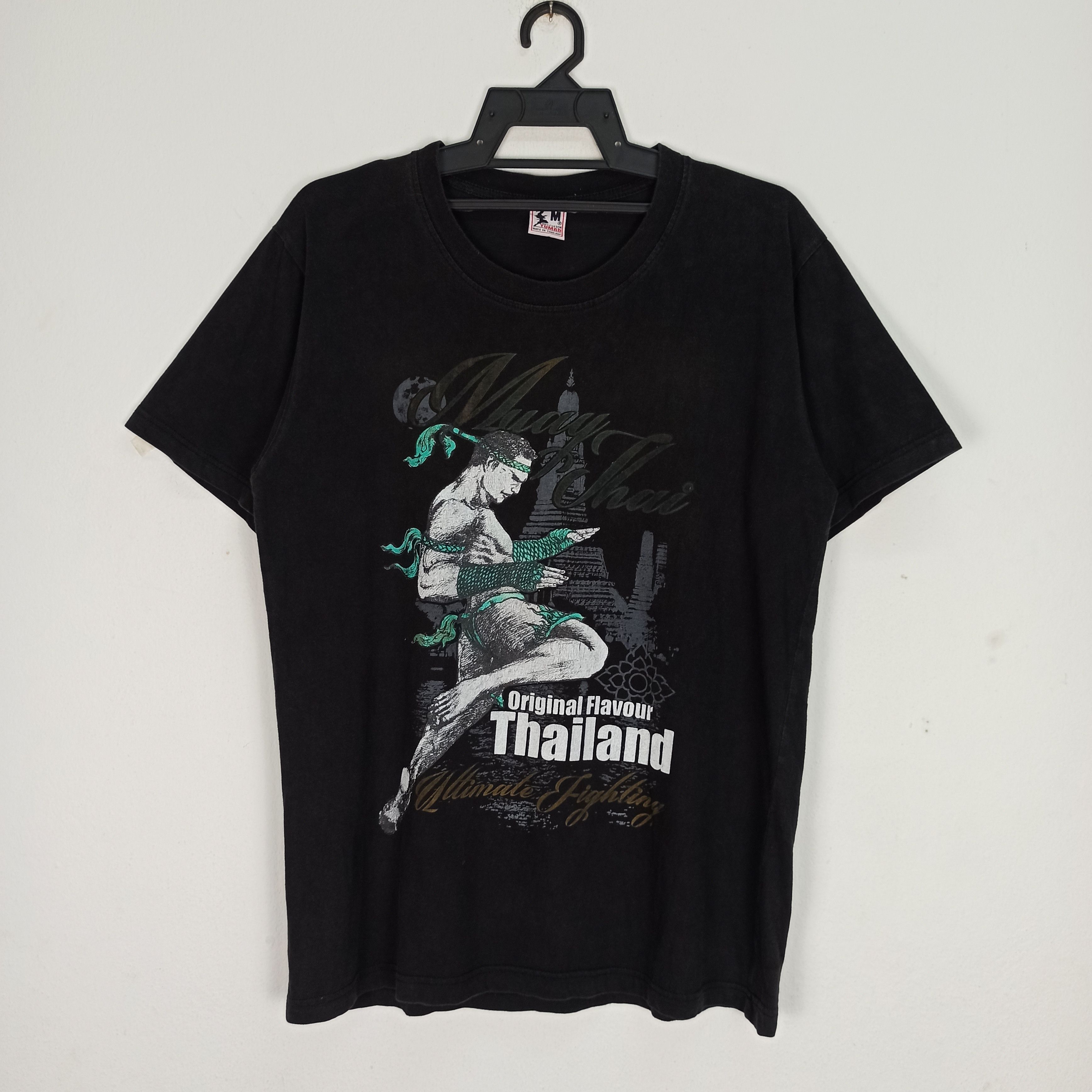 Sports Specialties Vintage Muay Thai Original Flovour Thailand Tshirt Boxing Size US M / EU 48-50 / 2 - 1 Thumbnail