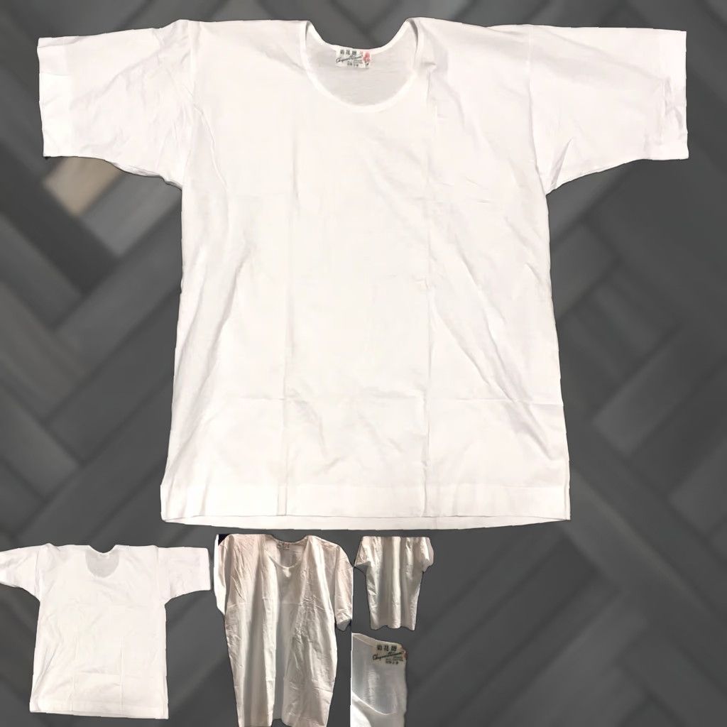 J Brand VINTAGE Chrysanthemum Brand All Cotton T-Shirt 42 White Mens Short Sleeve Tee Size US XL / EU 56 / 4 - 1 Thumbnail