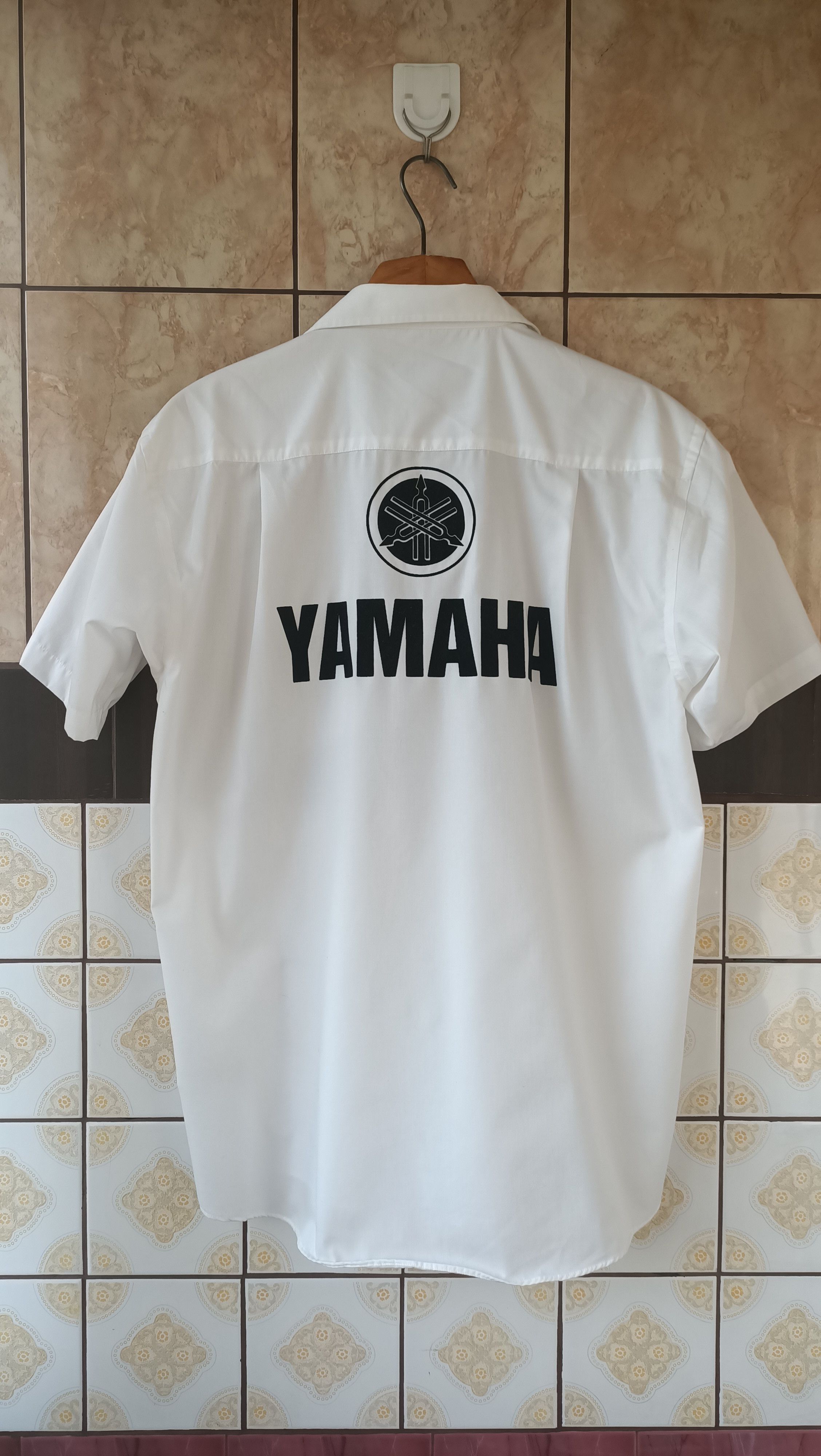 Yamaha Vintage Yamaha up button shirt Big back print Size US L / EU 52-54 / 3 - 2 Thumbnail