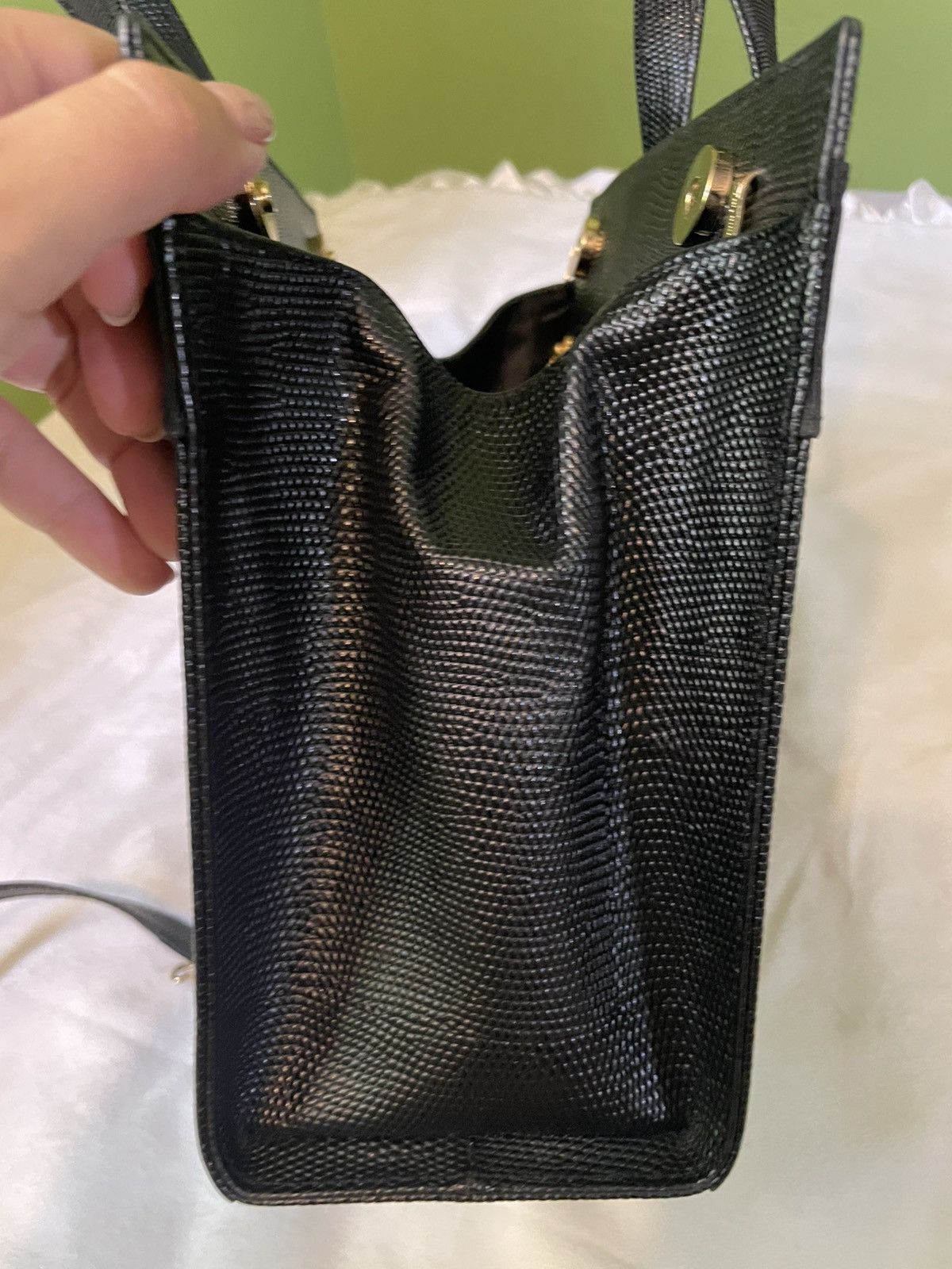 Salvatore Ferragamo Salvatore Ferragamo Black Vara Tote Bag Size ONE SIZE - 4 Thumbnail