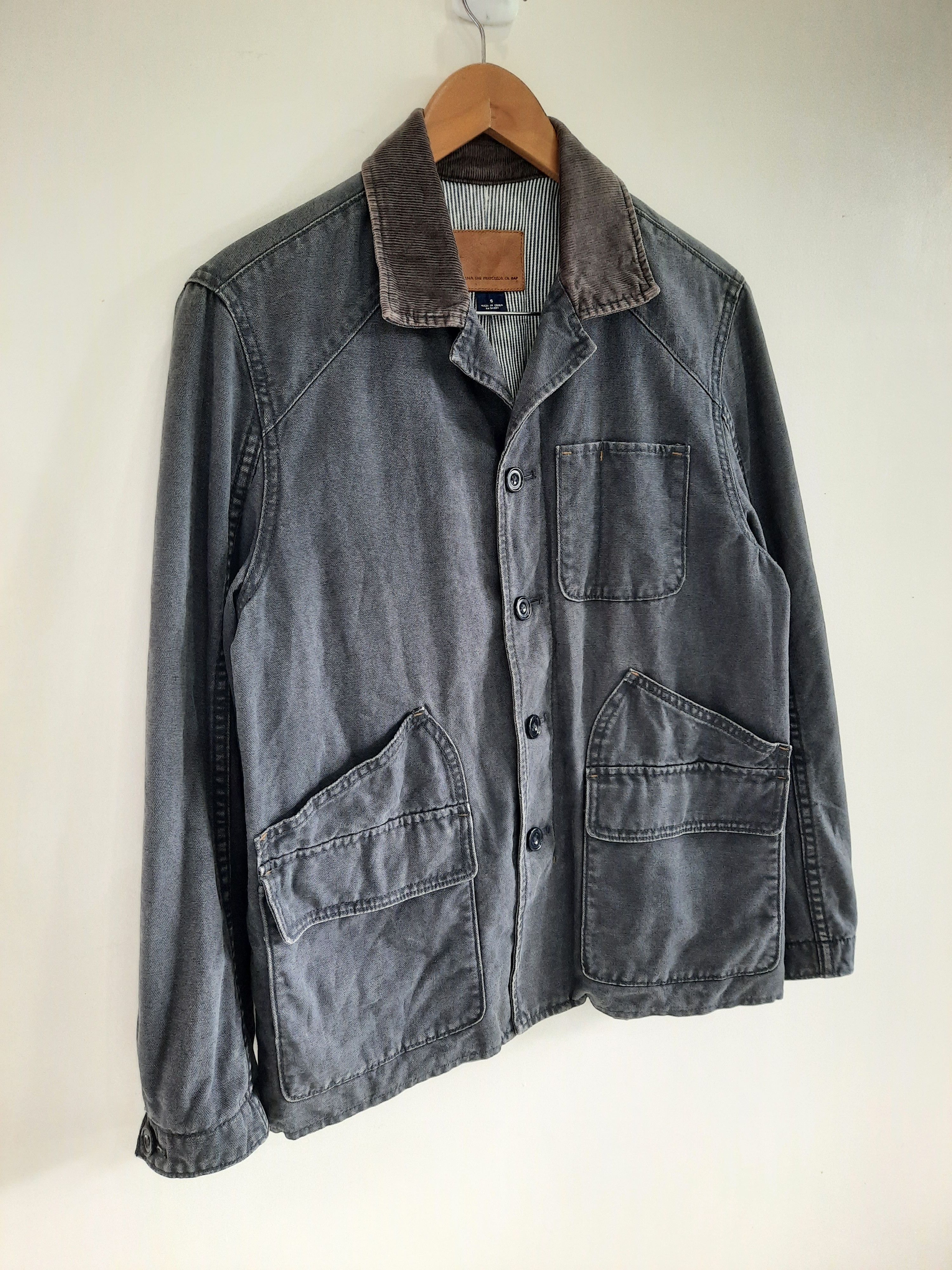 Gap Vintage Gap Canvas Chore Jacket Size US S / EU 44-46 / 1 - 3 Thumbnail