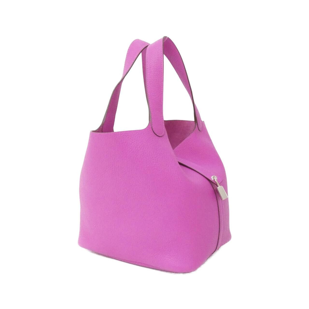 Hermes Hermes Hermes Picotin Lock MM Clemence Bag Leather Handbag DUTY FREE for USA Size ONE SIZE - 1 Thumbnail