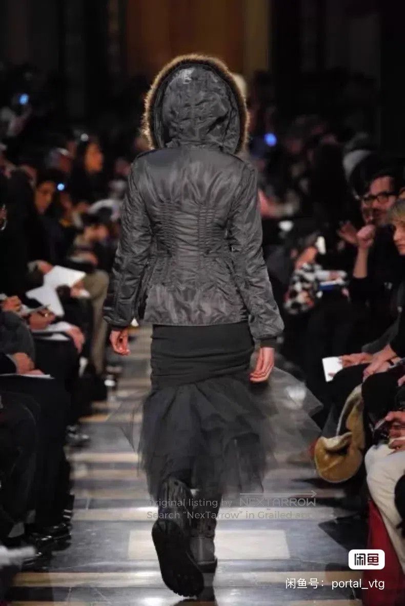 Junya Watanabe Junya Watanabe size XS Knitted tulle fishtail skirt Size 22" - 8 Thumbnail
