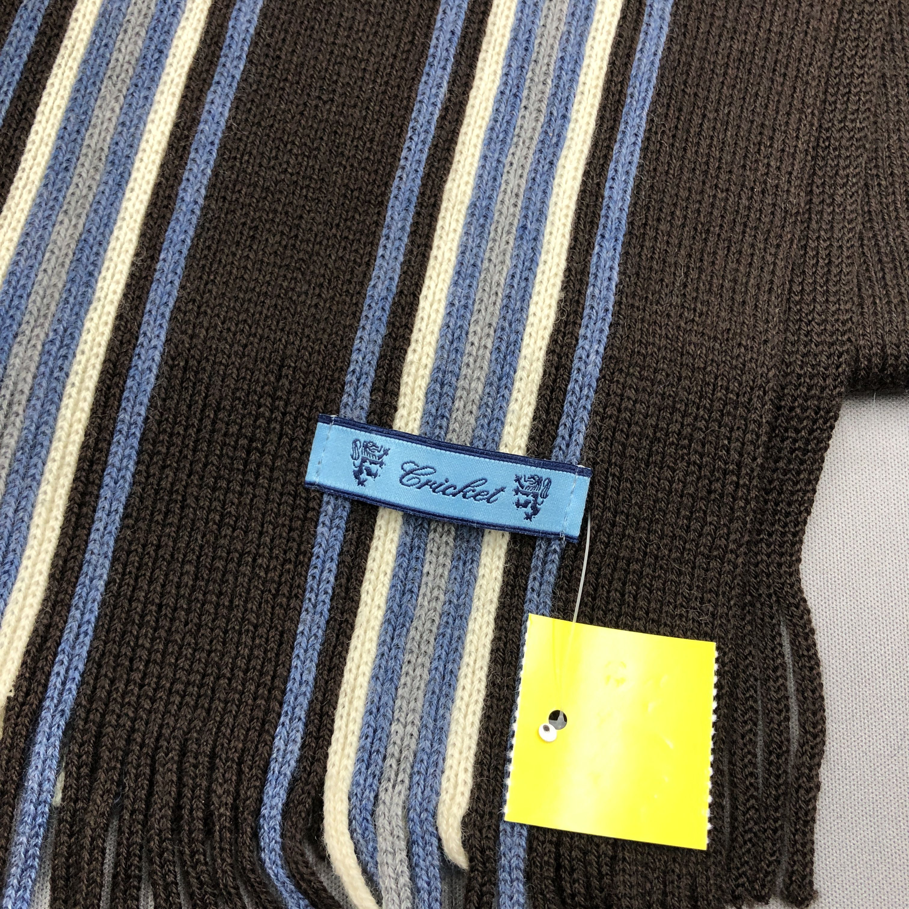 Vintage Vintage Cricket Scarf Muffler Wool Cashmere Scarves Size ONE SIZE - 3 Thumbnail