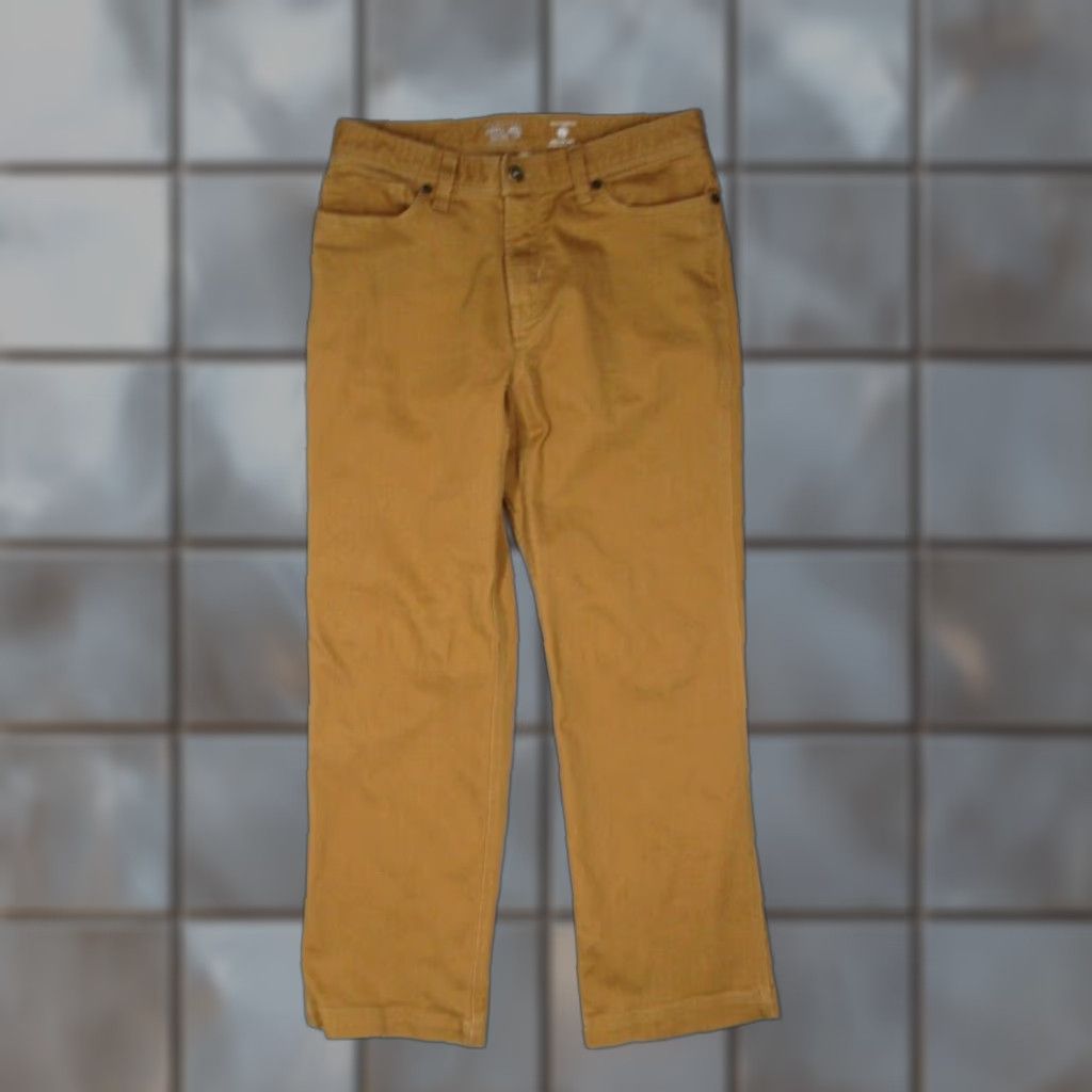 MOUNTAIN HARDWEAR Pants Mens 30 Brown PASSENGER Canvas Chino 5-Pocket 30x30 Regular Belt Loops Front Flat Front