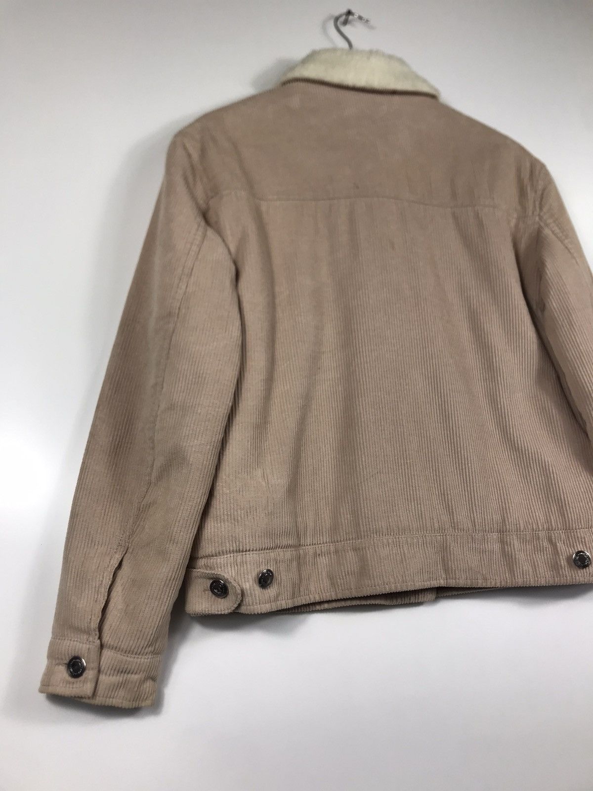 Bershka 🔥Bershka Corduroy Sherpa In Side Trucker Jacket Size US S / EU 44-46 / 1 - 15 Thumbnail