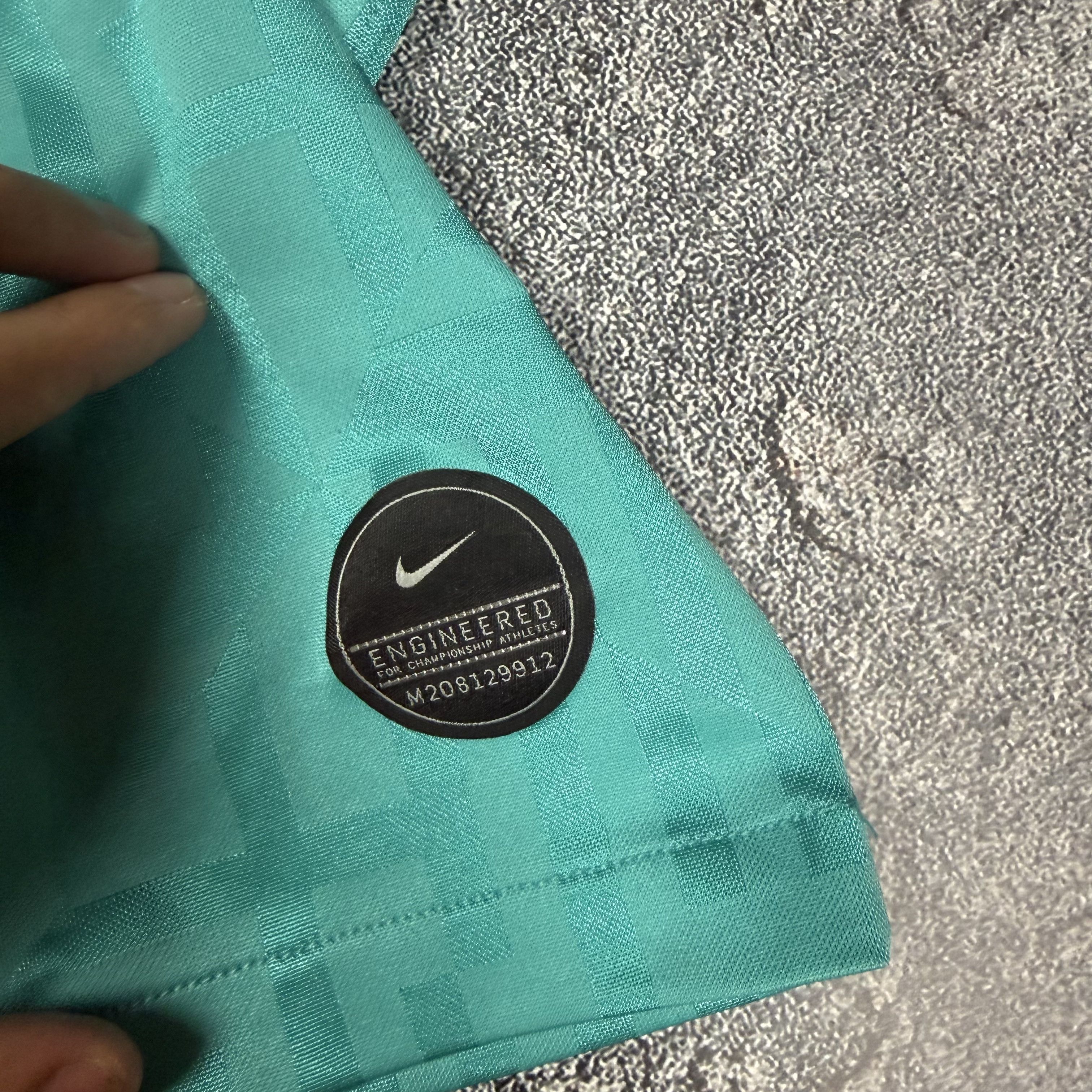 Nike 2019 Nike Barcelona third soccer jersey turquoise Size US S / EU 44-46 / 1 - 6 Thumbnail