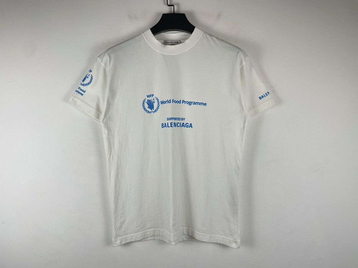 Balenciaga Balenciaga WFP World Food Programme Tee Size US S / EU 44-46 / 1 - 5 Thumbnail