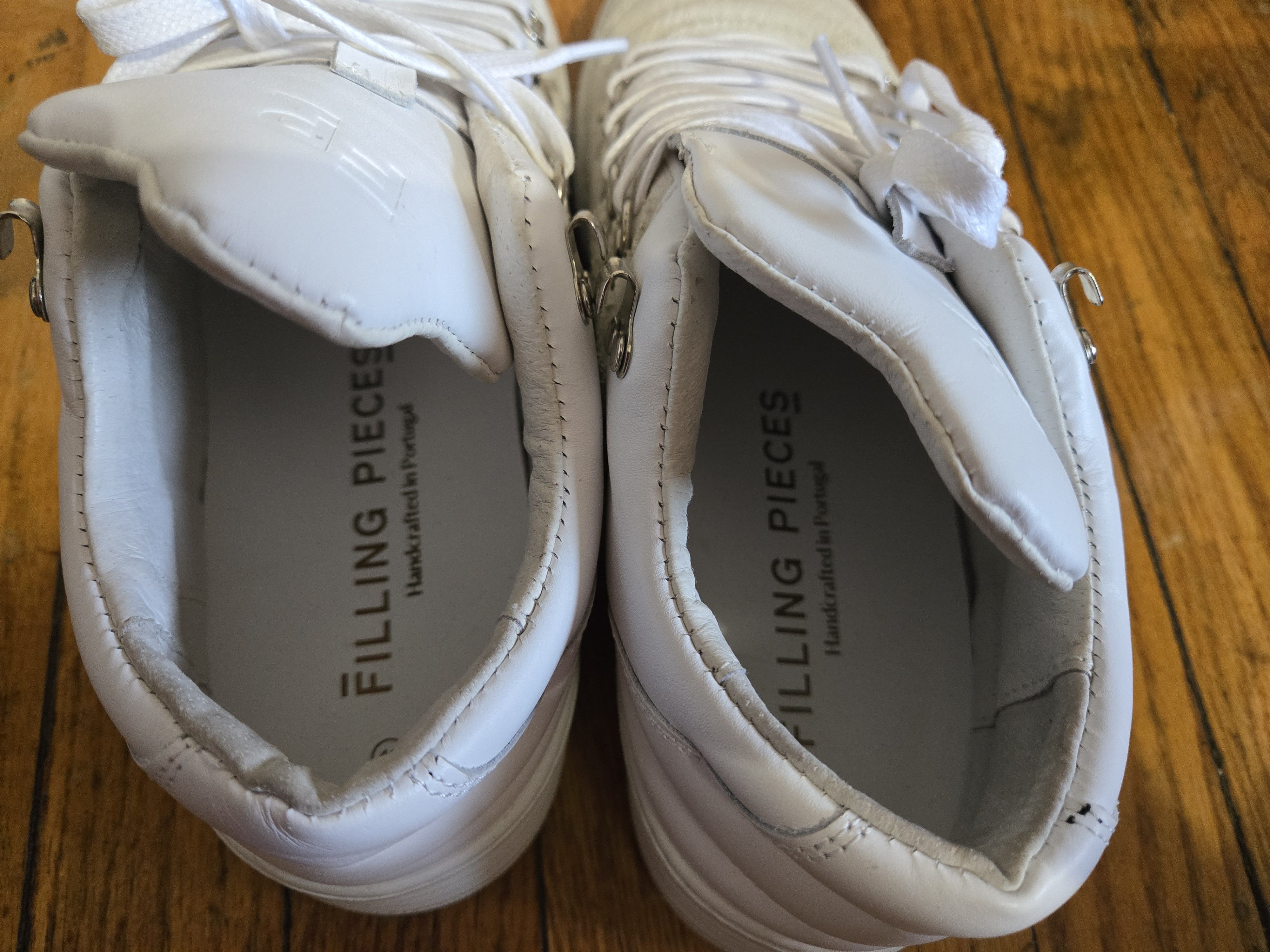 Filling Pieces Filling Pieces US8/41EU Mountain Cut Quilted Hairy White Size US 8 / EU 41 - 6 Thumbnail