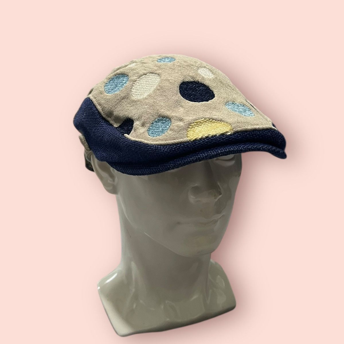 Japanese Brand × The Decades Hat Co. RARE DESIGN DECADE STANDARD COTTON/HEMP BARETTA /FLAT HAT Size ONE SIZE - 17 Thumbnail