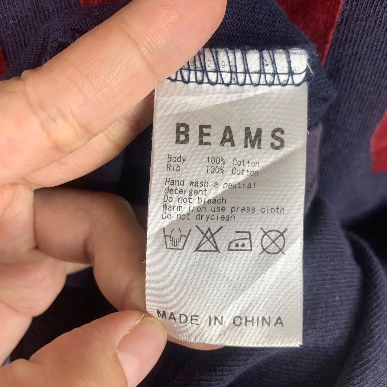 Beams Plus BEAMS PLUS JAPAN Ohio Embossed Logo Tee Shirt Top Size US M / EU 48-50 / 2 - 5 Thumbnail