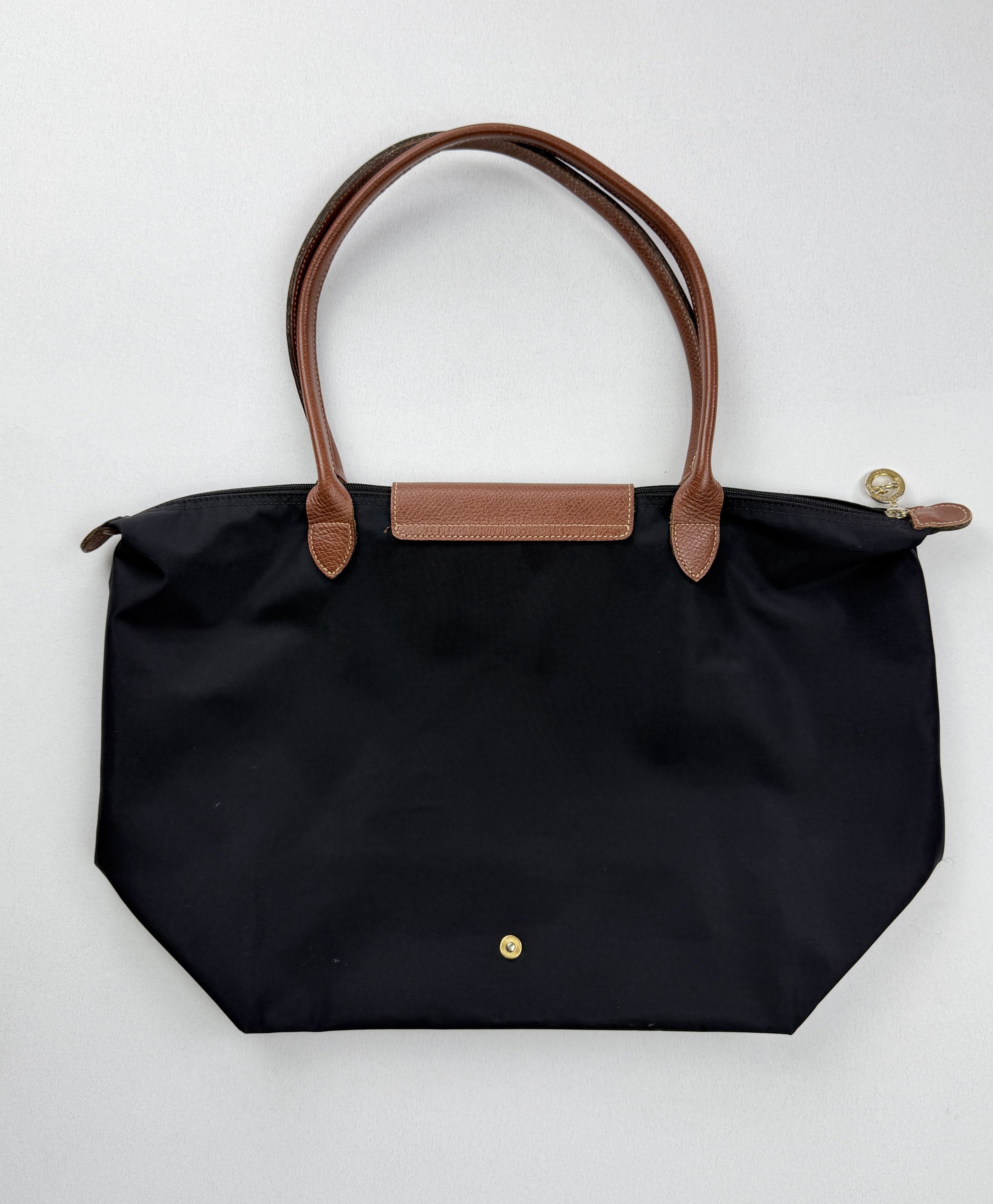 Longchamp Longchamp Le Pliage Black Nylon Top Handle Bag Size L Size ONE SIZE - 7 Thumbnail
