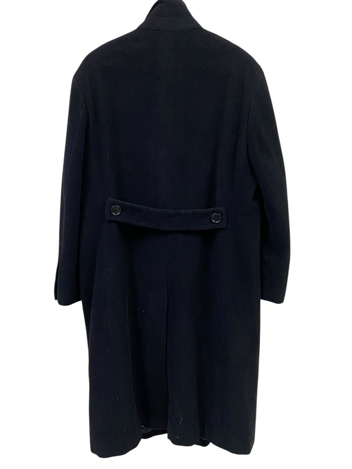 Yohji Yamamoto Vintage A.A.R Yohji Yamamoto Wool Overcoat - Made in Japan Size US M / EU 48-50 / 2 - 2 Thumbnail