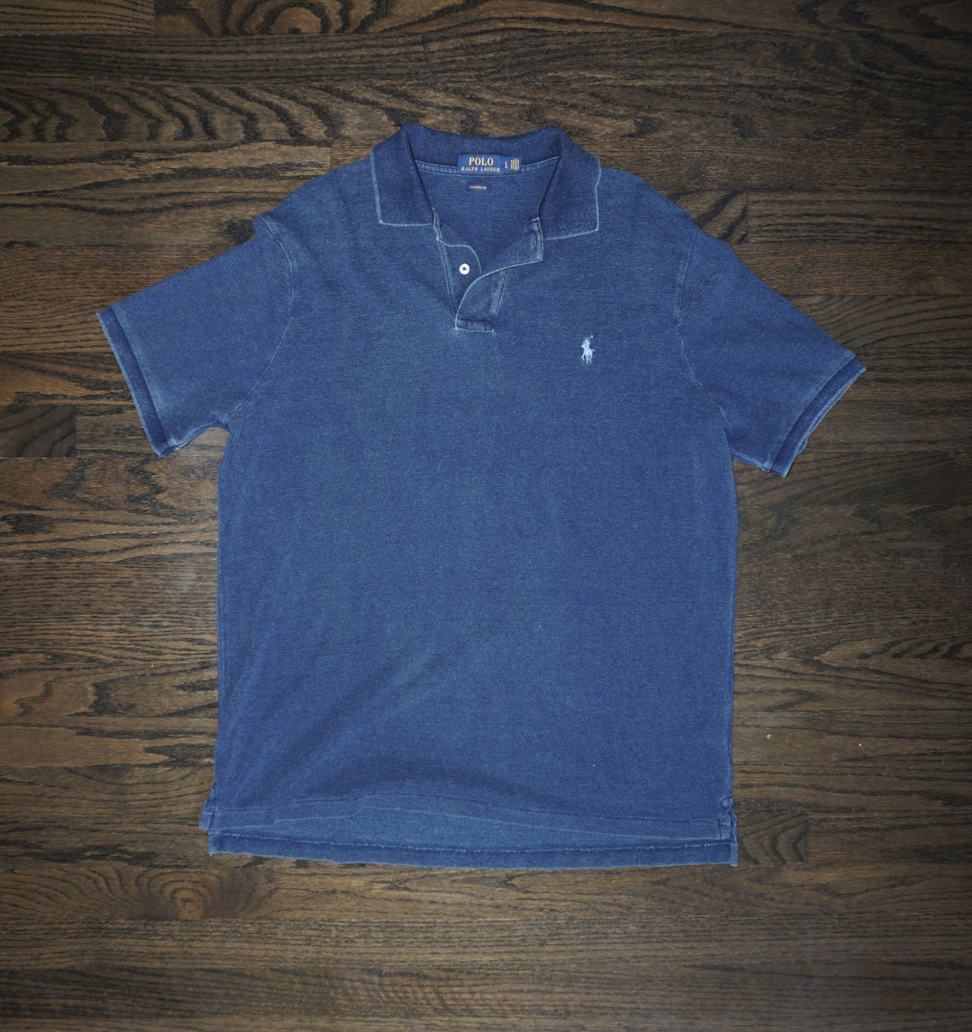 Polo Ralph Lauren Polo Ralph Lauren denim indigo polo Size US L / EU 52-54 / 3 - 1 Thumbnail