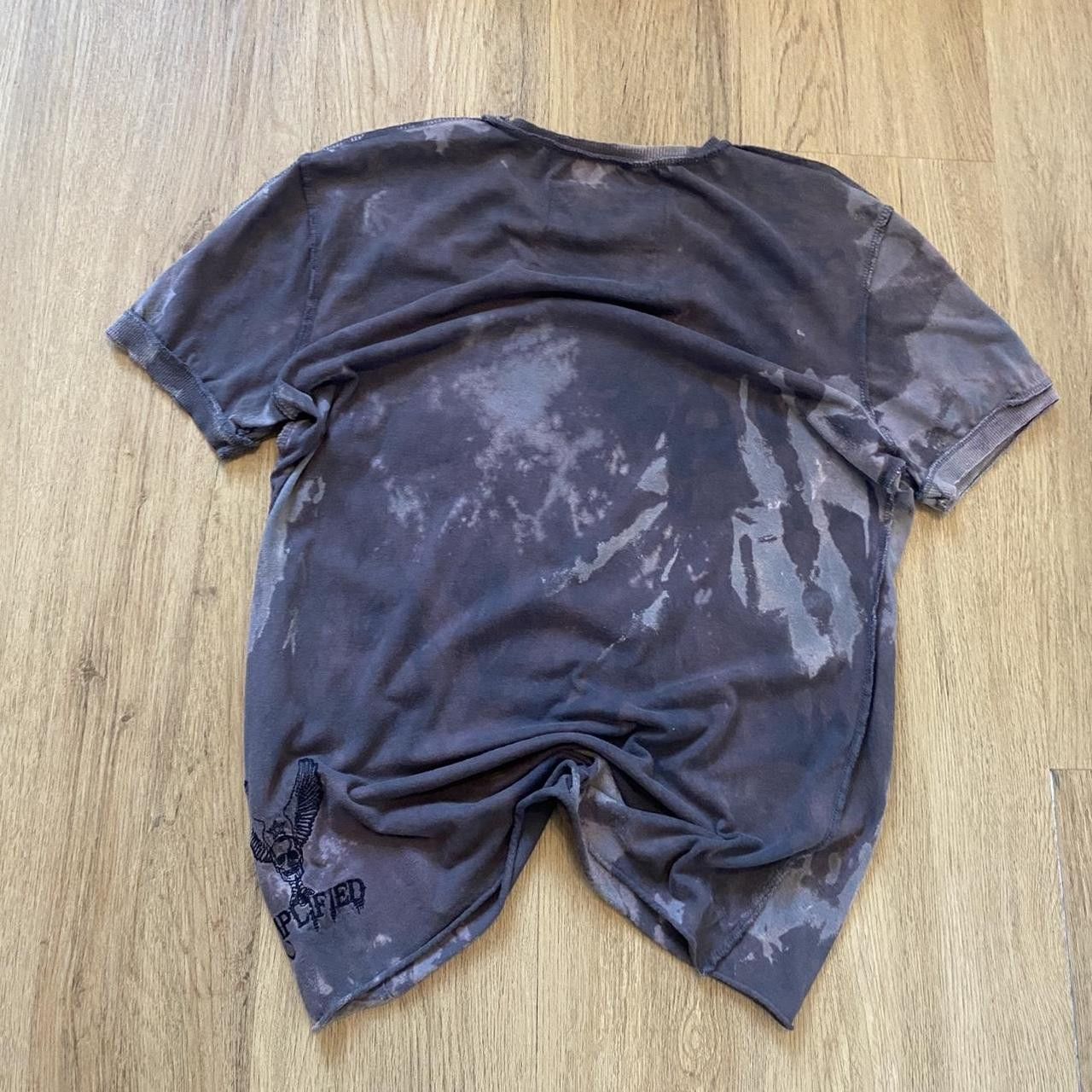 Other Grey and black tie dye Rolling Stones t-shirt #rockband Size US S / EU 44-46 / 1 - 2 Thumbnail