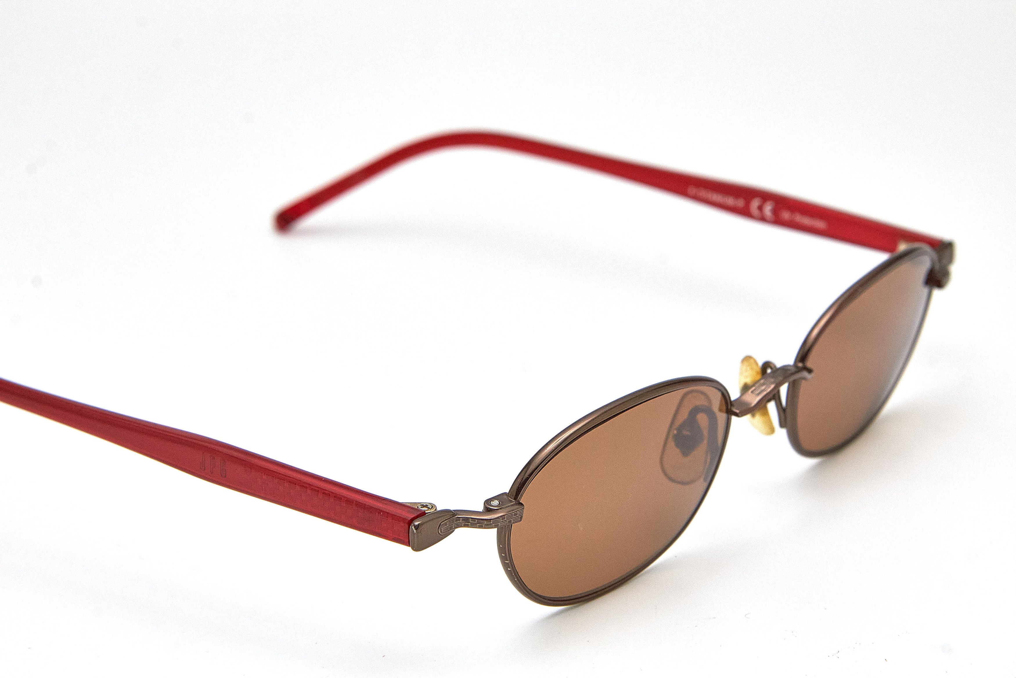 Jean Paul Gaultier Jean Paul Gaultier oval mechanical style frame JPG Size ONE SIZE - 9 Thumbnail