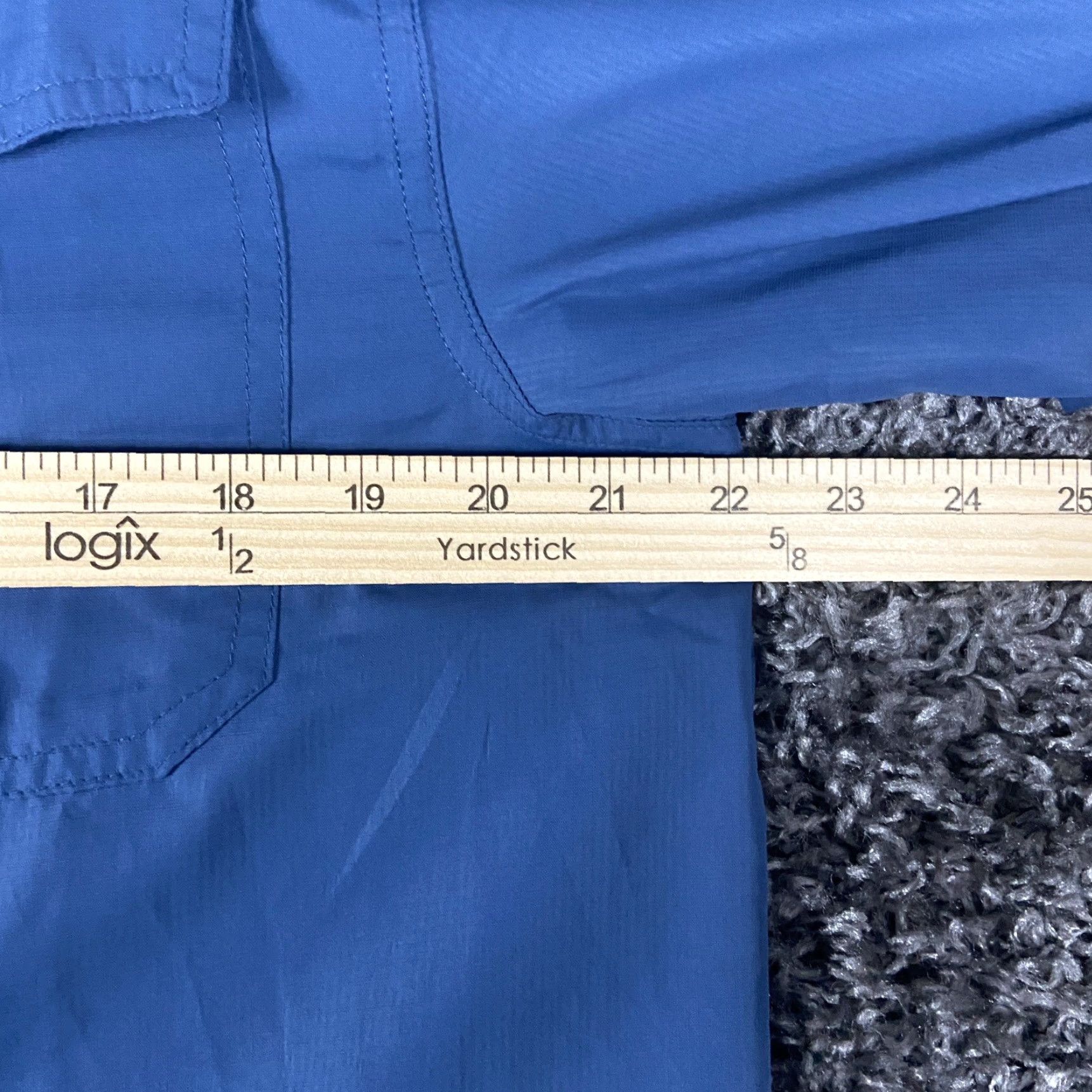 Habitat Habit Habit Solar Factor 40+ Button-Up Shirt Men M Blue Short Sleeve Size US 31 - 7 Thumbnail