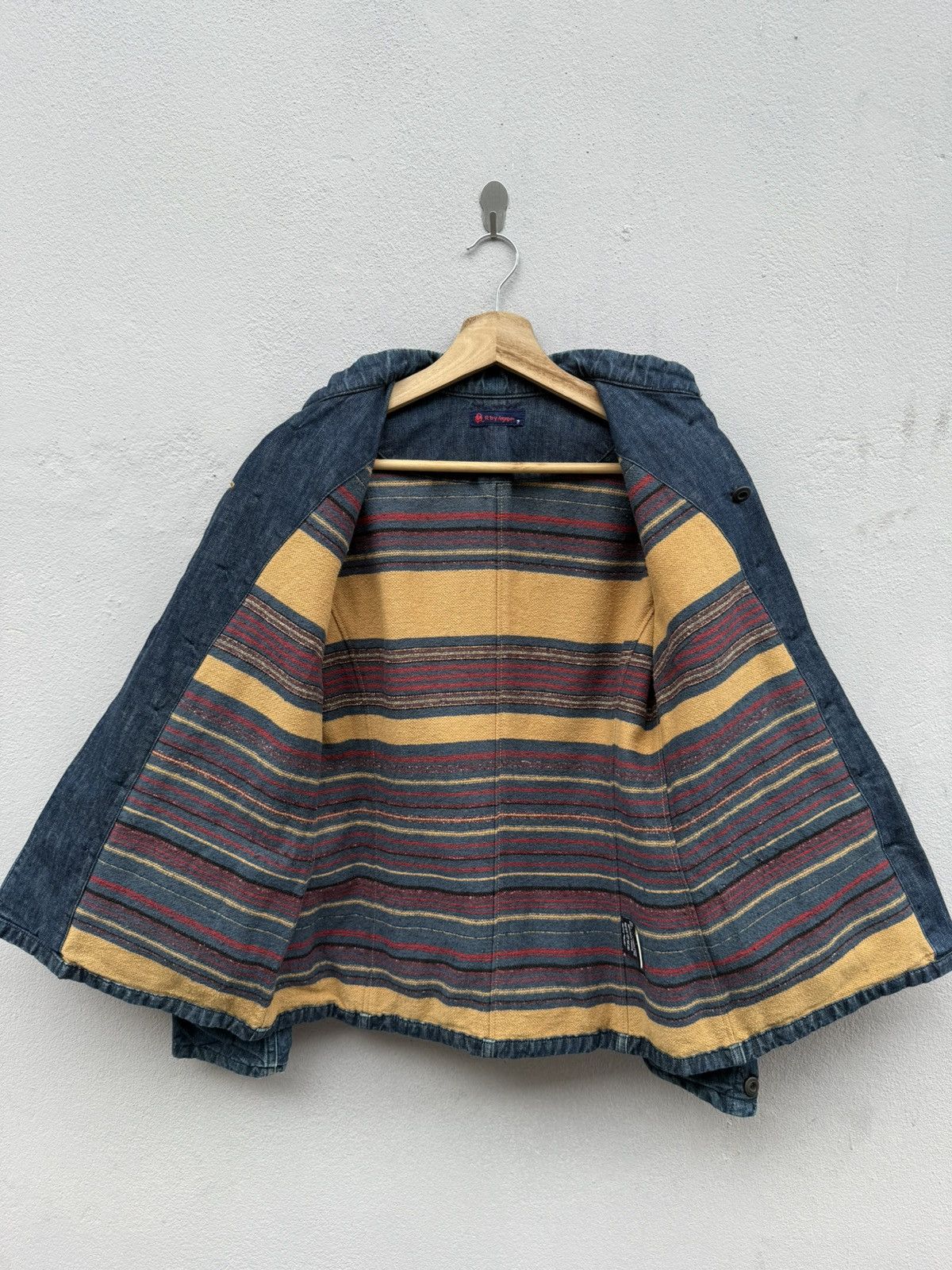 45rpm 💥ARCHIVED💥 R by 45RPM Double Button Blanket Indigo Jacket Size US M / EU 48-50 / 2 - 8 Thumbnail