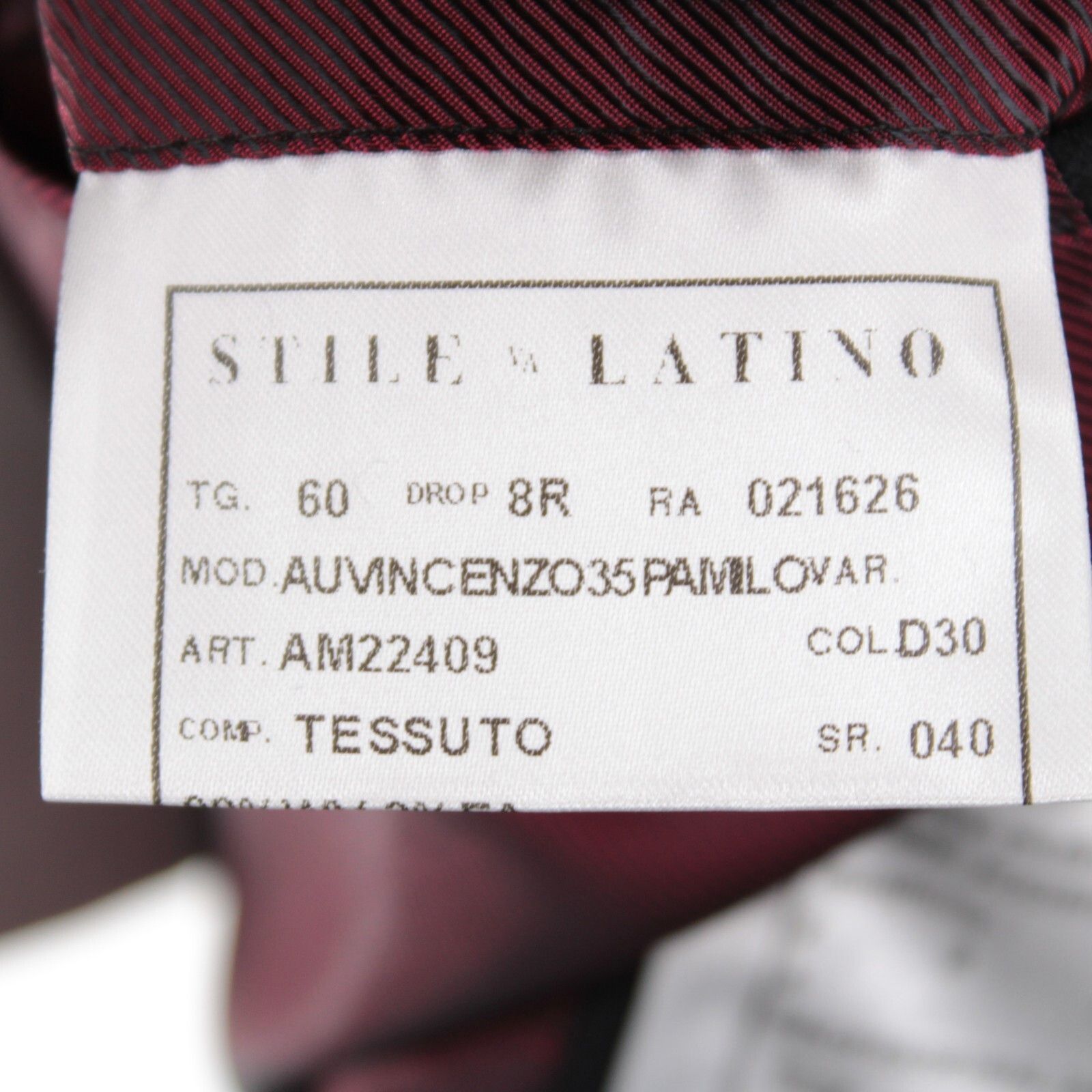 Other Stile Latino Suit Size US 50 Regular in Black Size 50R - 9 Thumbnail