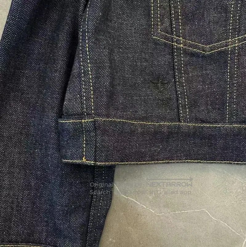 Dior Dior Women's Cropped Denim Jacket for Spring Autumn . Size M / US 6-8 / IT 42-44 - 6 Thumbnail