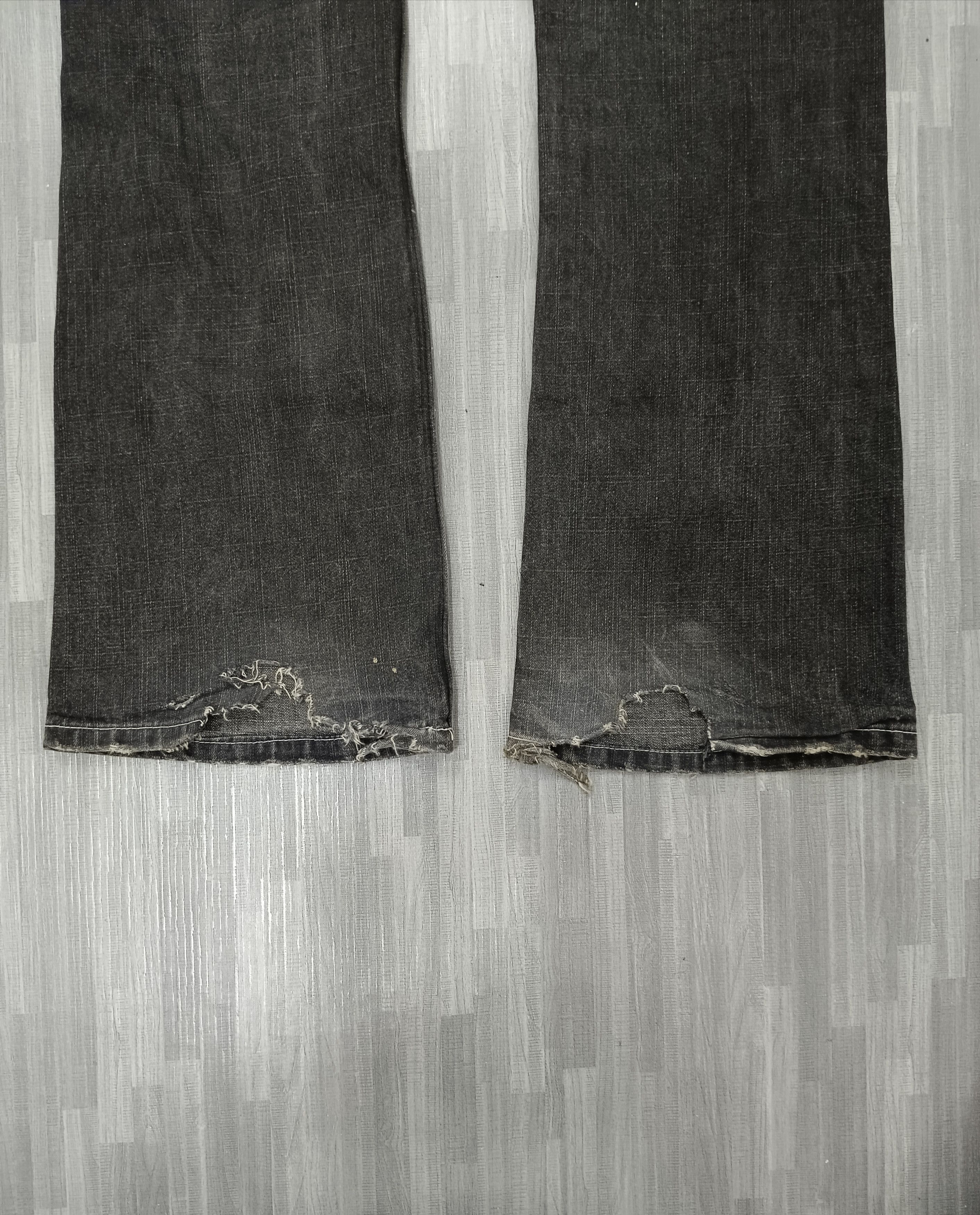 Japanese Brand SICK FLARE DENIMVDES FREE BEAT HONORABLE DENIM PANTS Size US 31 - 6 Thumbnail