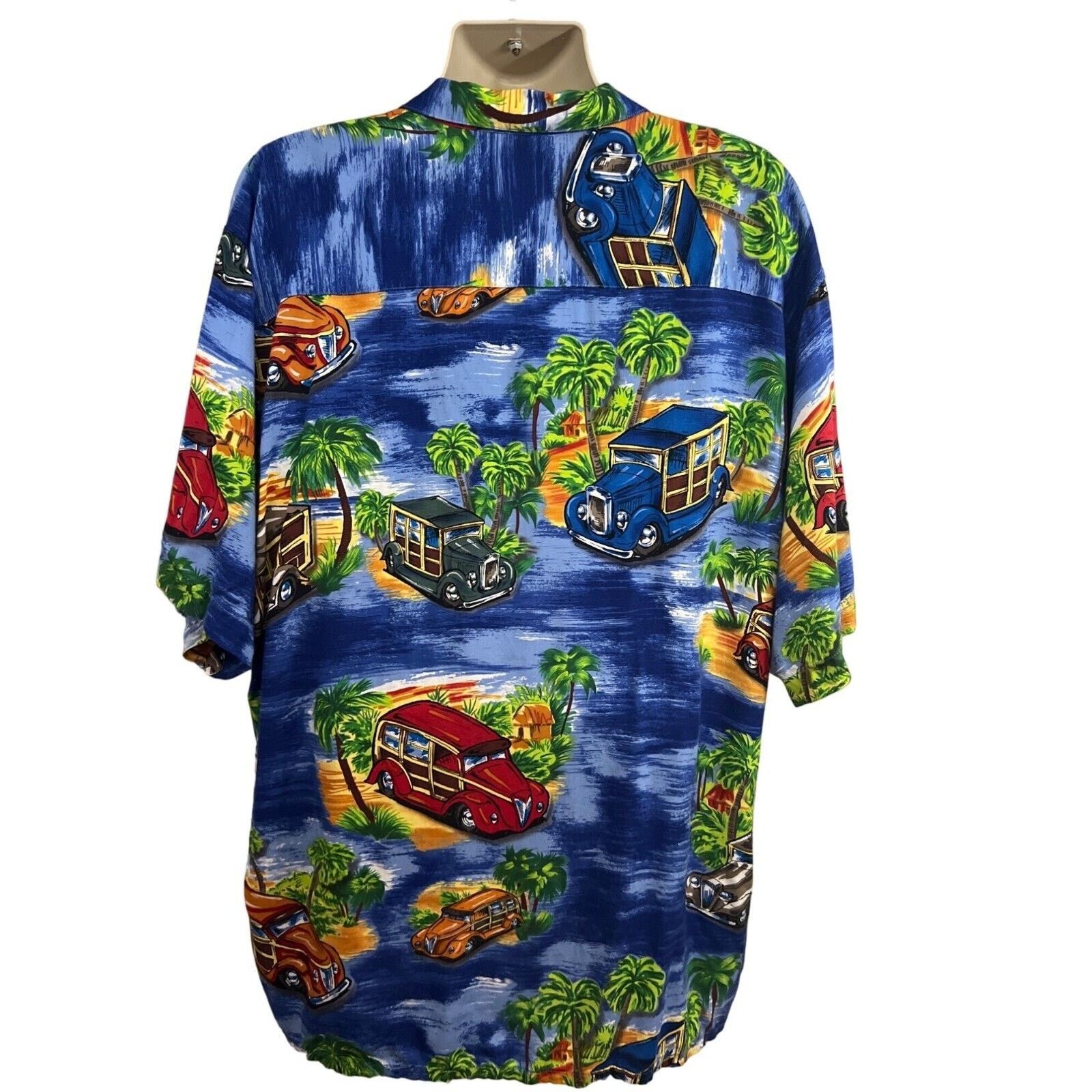 Vintage Vintage All Over Hawaiian Floral Print Shirt 2XL Pocket Size US XXL / EU 58 / 5 - 3 Thumbnail